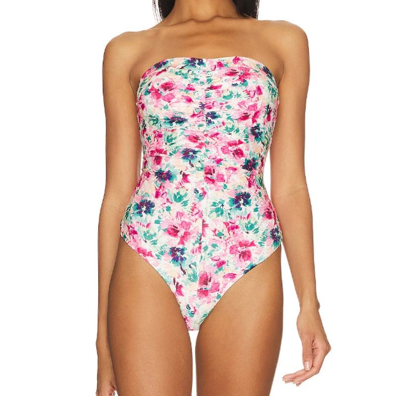 Lovers and Friends Lovers and Friends Erica Bodysuit in Summer Floral Multi, S Size S / US 4 / IT 40 - 2 Thumbnail