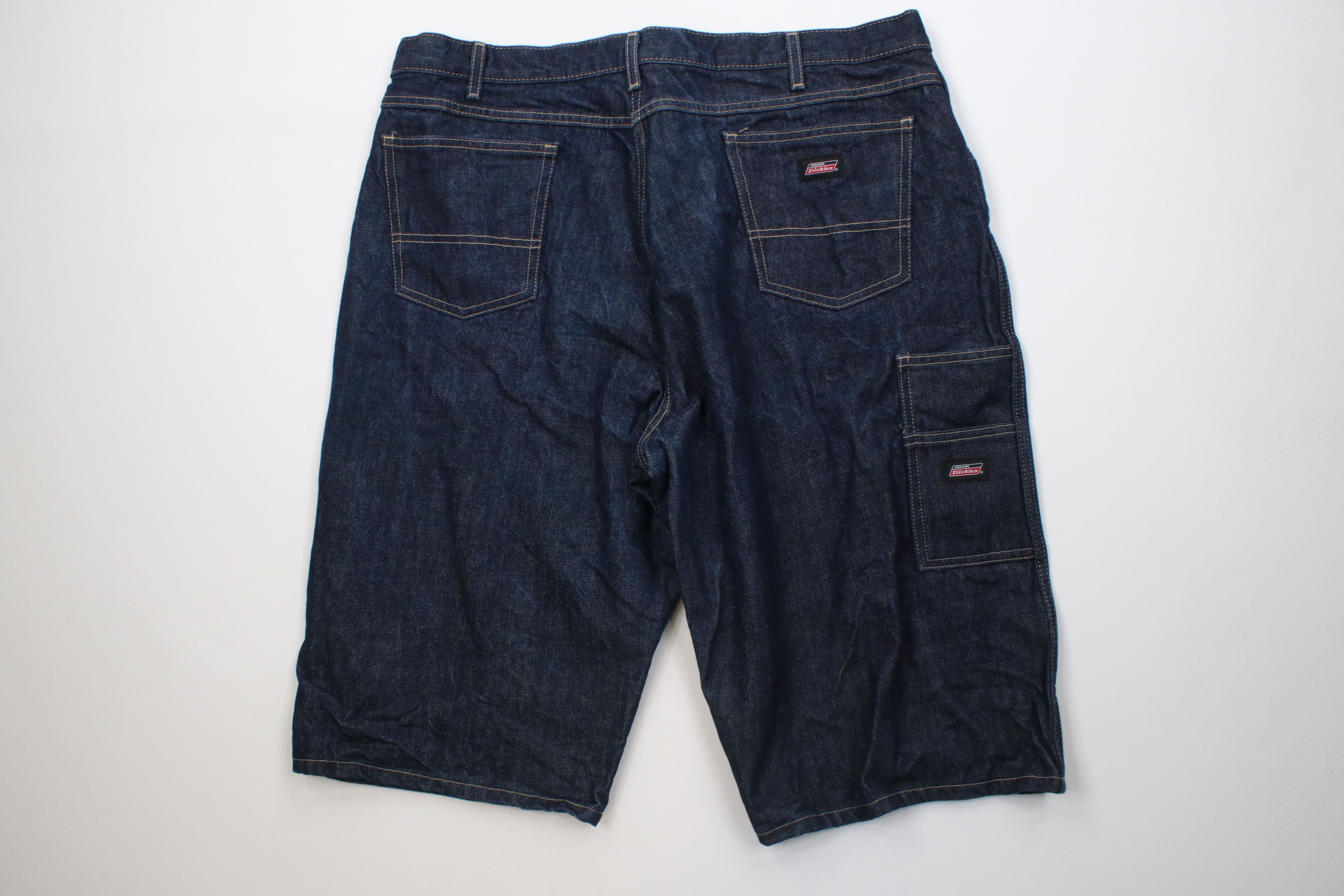 Dickies Vintage Y2K Dickies Fit Dungaree Denim Jean Shorts Jorts Size US 40 / EU 56 - 7 Thumbnail