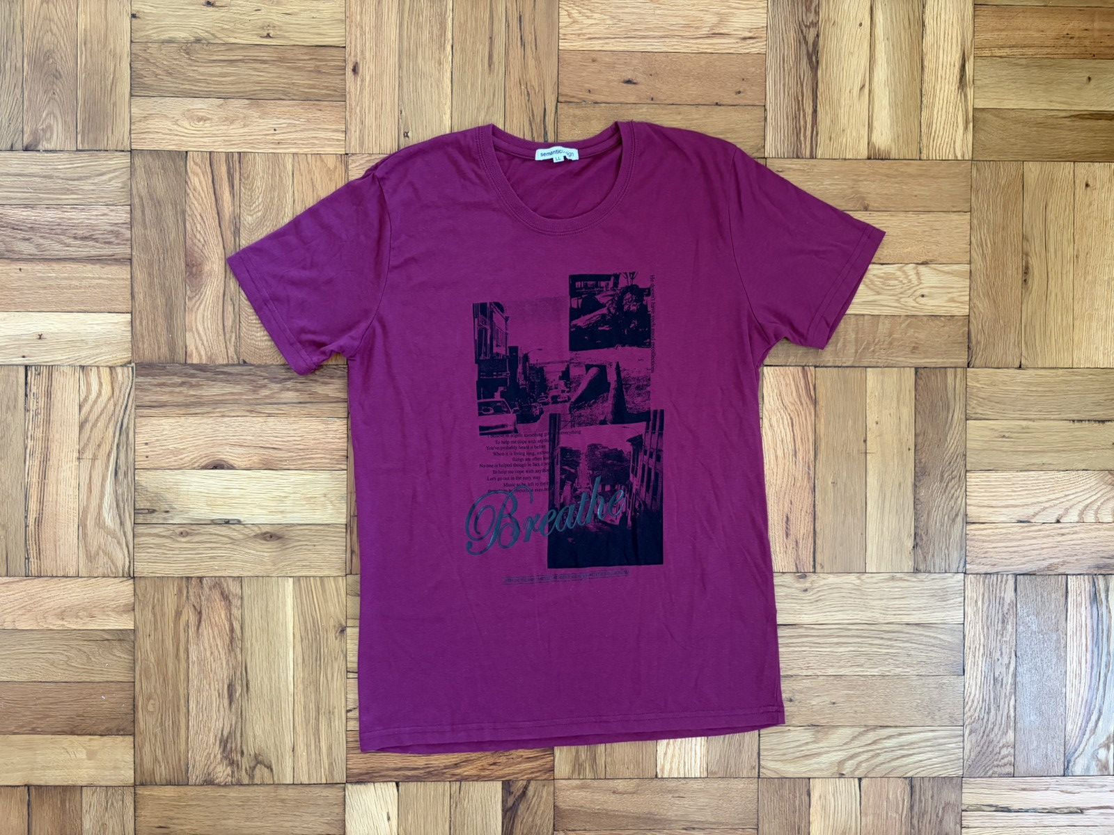semanticdesign Semantic Design “Breathe” Graphic Tee Size US L / EU 52-54 / 3 - 1 Thumbnail