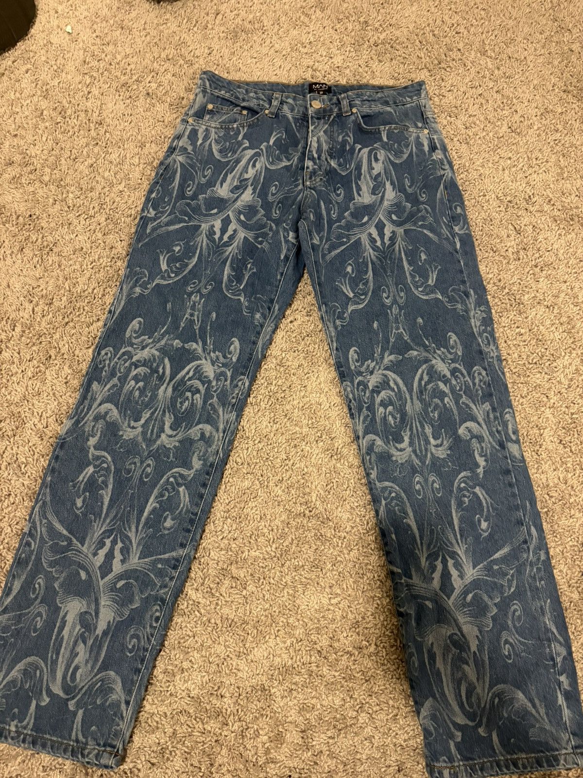 Boohoo Boohooman blue jeans Size US 32 / EU 48 - 1 Thumbnail