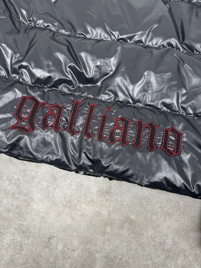 John Galliano 2010s John Galliano Black Hooded Puffer Jacket Size US M / EU 48-50 / 2 - 13 Thumbnail