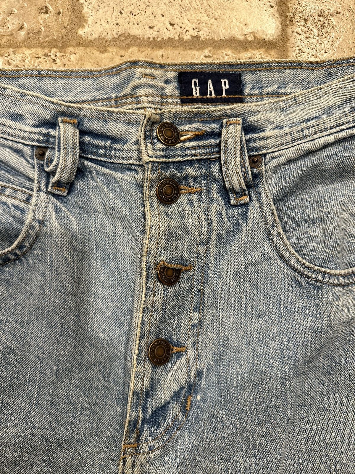 Gap Vintage Gap Blue Denim Jean Jorts Shorts Size US 32 / EU 48 - 5 Thumbnail