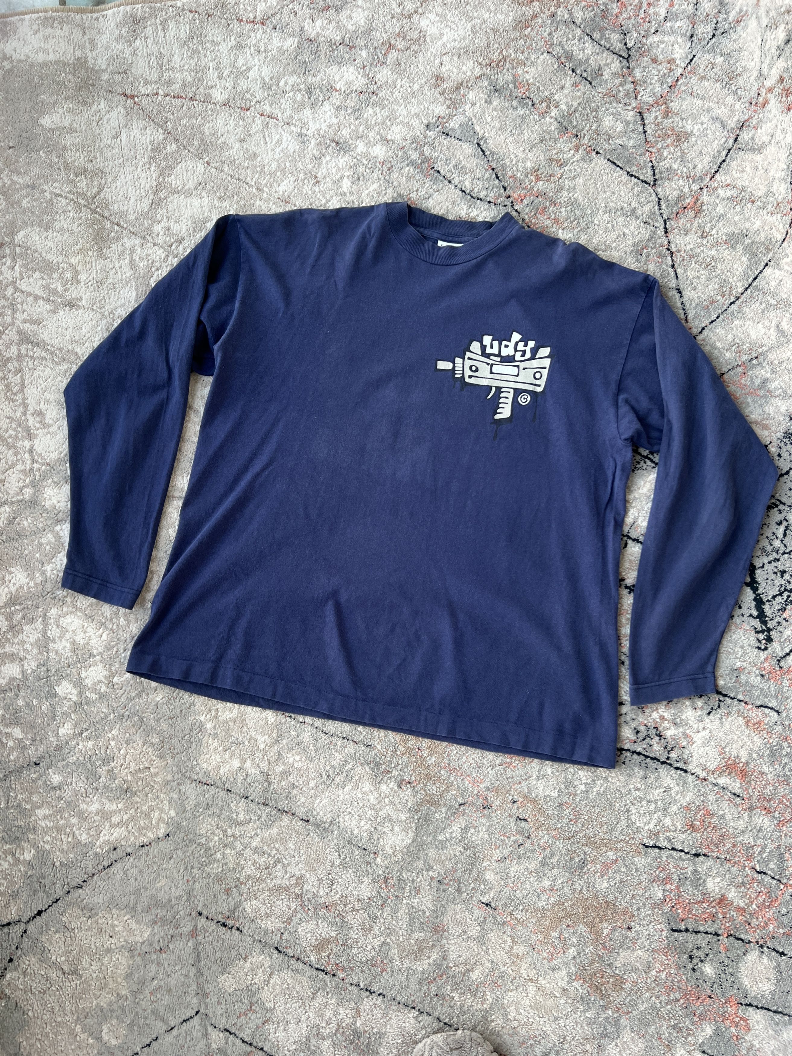 Vintage Vintage UDY Ghetto SXS Long Sleeve Size US XL / EU 56 / 4 - 2 Thumbnail