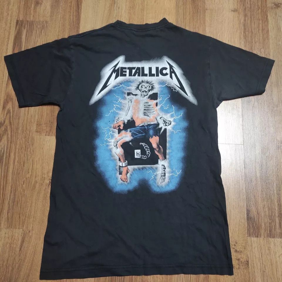 Band Tees × Vintage Metallica Kill ‘Em All Ride The Lightning Artimonde 2003 M Size US M / EU 48-50 / 2 - 2 Thumbnail