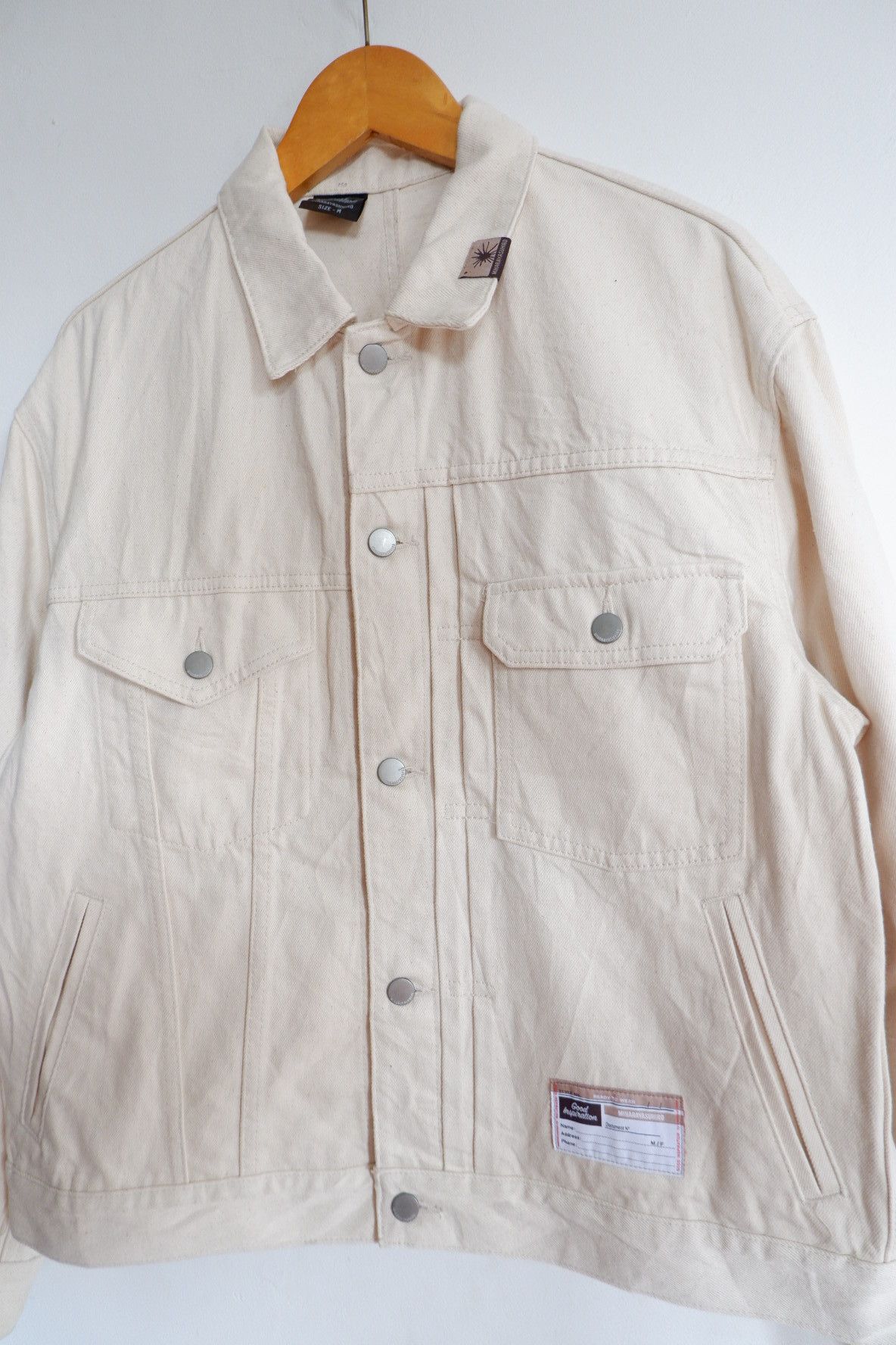Maison MIHARA YASUHIRO Miharayasuhiro GU Deconstructed Oversized Denim Jacket Size US M / EU 48-50 / 2 - 2 Thumbnail