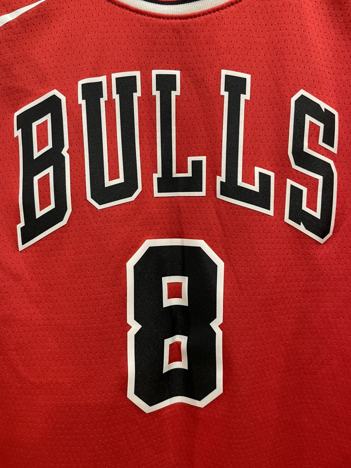 NBA × Vintage Nike Chicago Bulls Zachary Lavine #8 NBA Bascetball jersey Size US XL / EU 56 / 4 - 5 Thumbnail