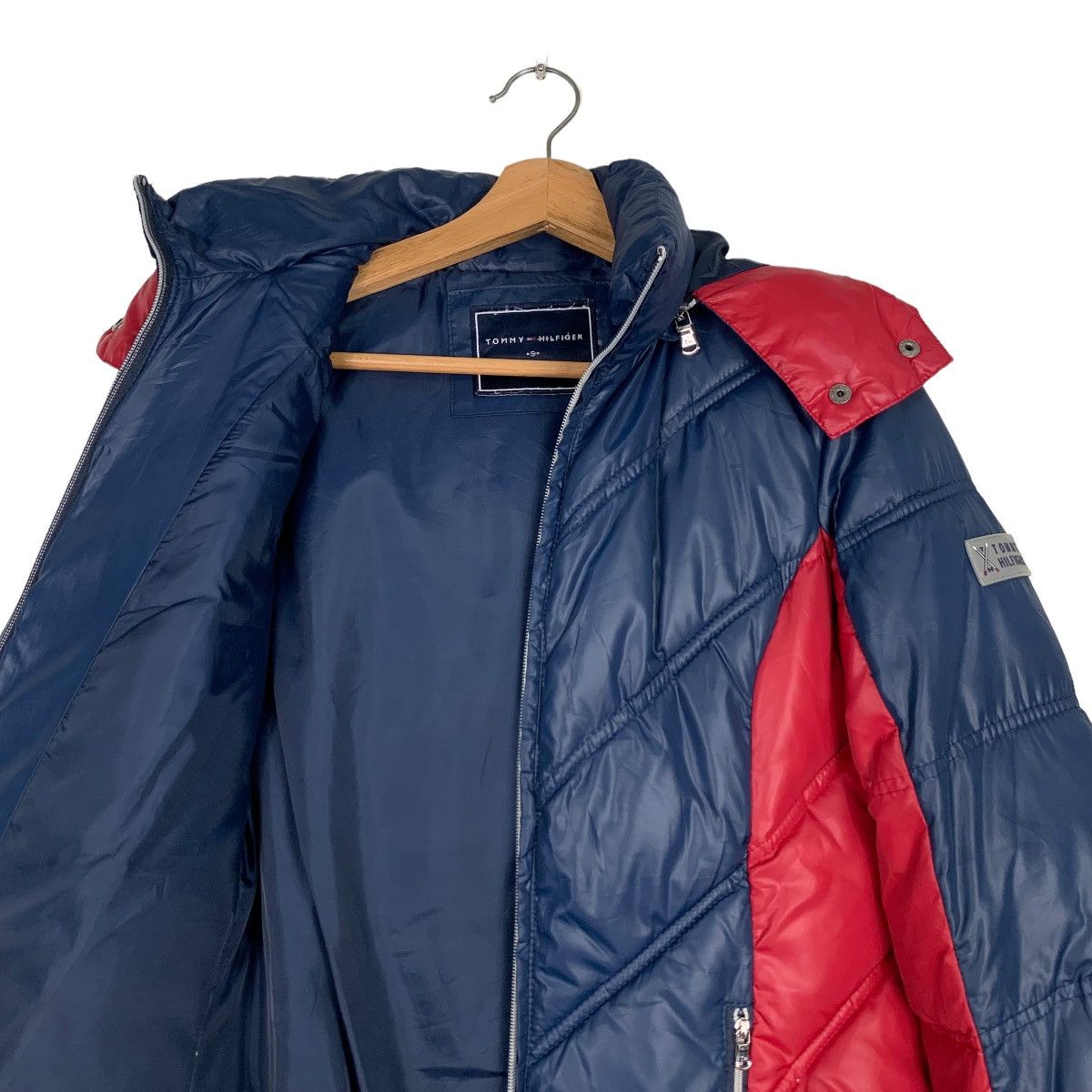Tommy Hilfiger TOMMY HILFIGER Hooded Puffer Jacket / Down Jacket #0348-C16 Size US S / EU 44-46 / 1 - 11 Thumbnail