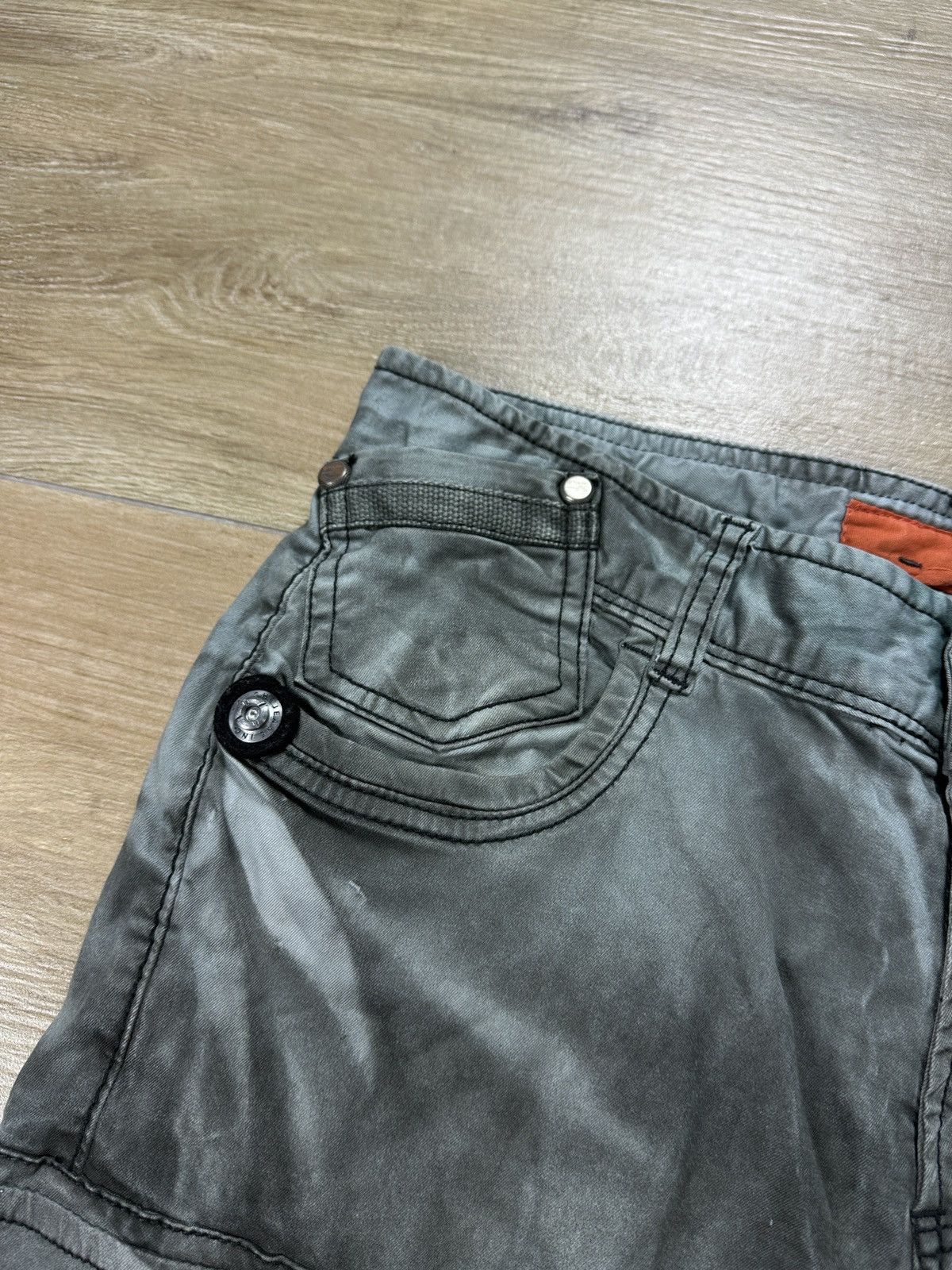 Japanese Brand × Vintage Vintage Tough Jeansmith Cargo Jeans Size US 32 / EU 48 - 5 Thumbnail