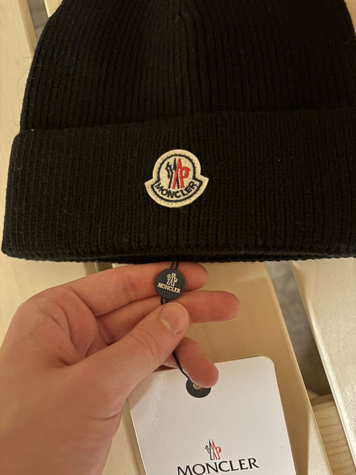 Other Beanie Black and White Size ONE SIZE - 5 Thumbnail