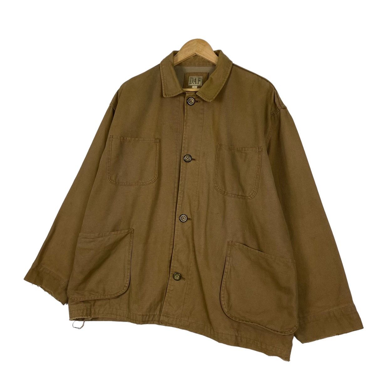 Issey Miyake VINTAGE 90s DAF WORKWEAR JACKET OVERSIZE LARGE Size US L / EU 52-54 / 3 - 2 Thumbnail