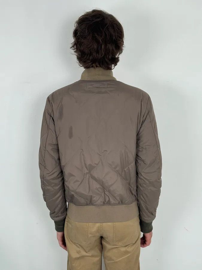 Marc Jacobs Marc Jacobs Reversible Beige Nylon Quilted Bomber Jacket Size US S / EU 44-46 / 1 - 4 Thumbnail