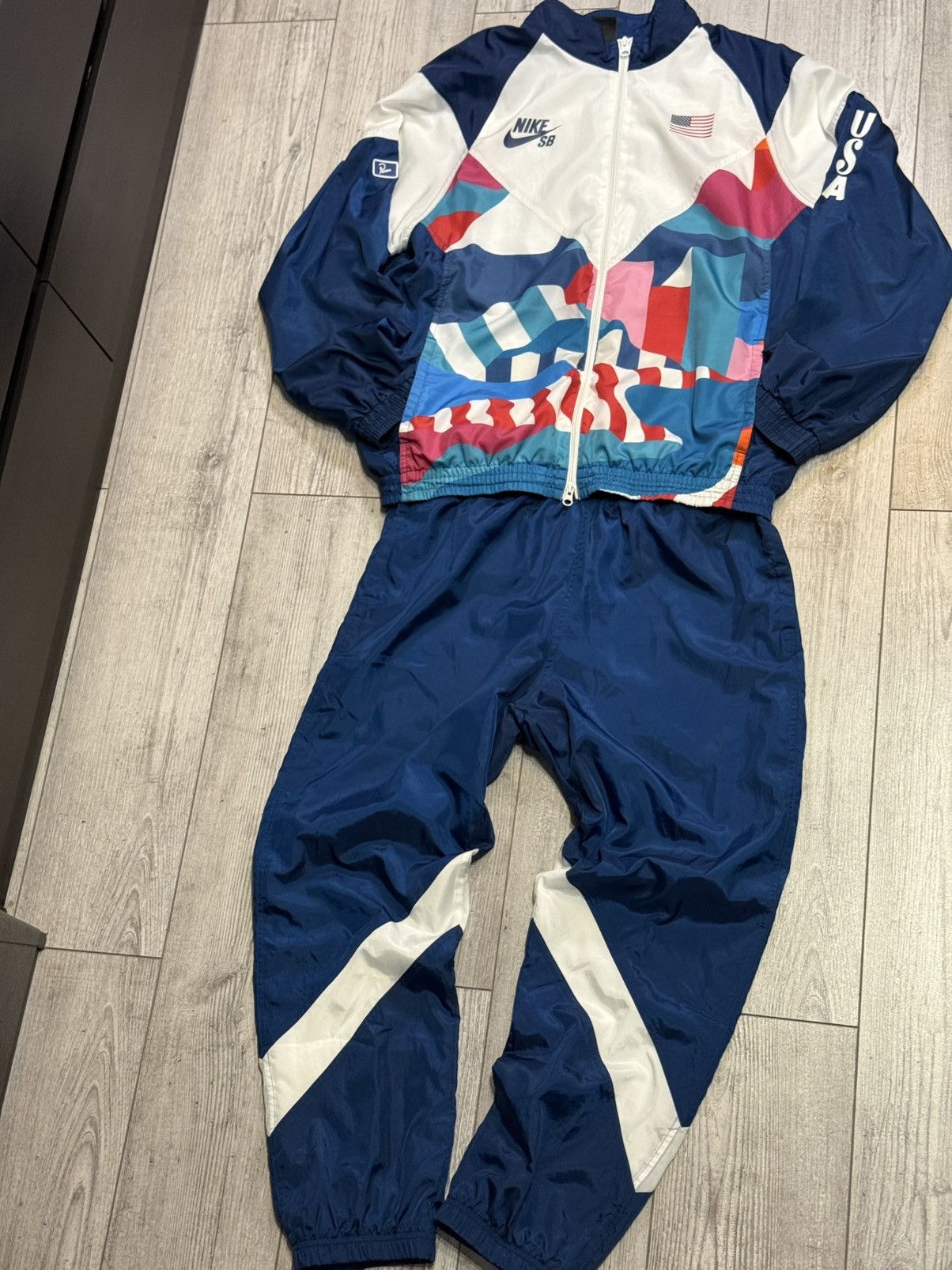 Nike SB x Parra USA Federatin kit tracksuit
