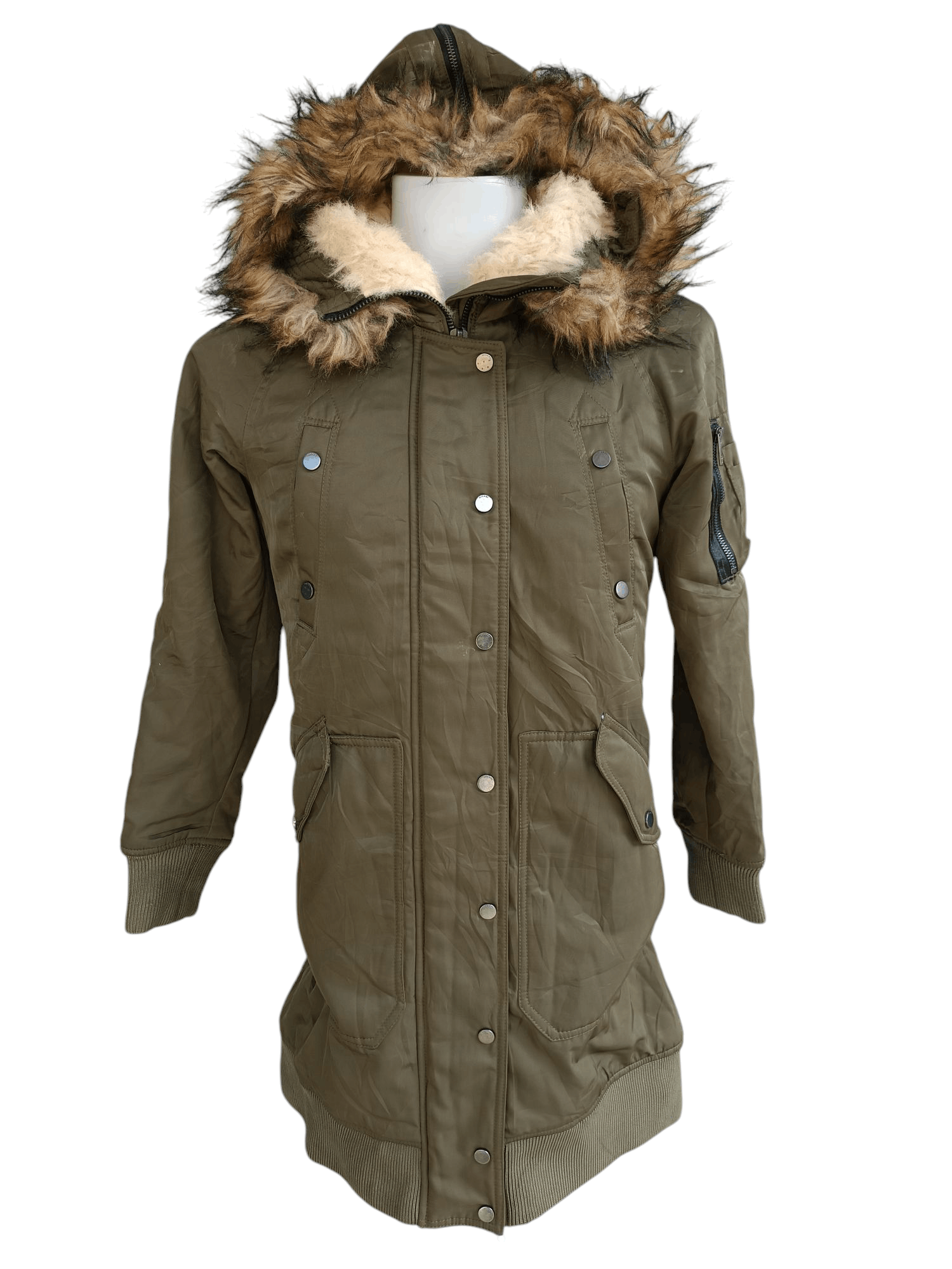 Diesel FIRE 🔥 Diesel Fur Hoodie Jacket Rare Design FR014 Size US S / EU 44-46 / 1 - 1 Thumbnail