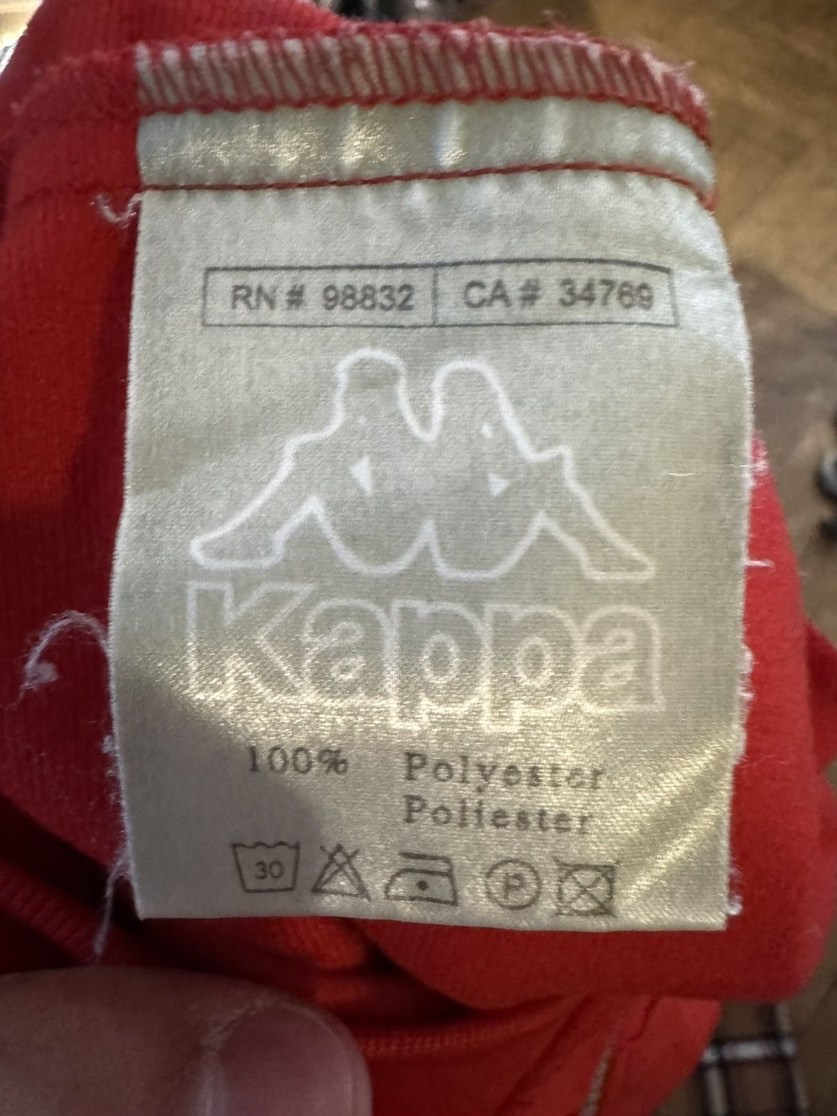Kappa Kappa Vintage Size US M / EU 48-50 / 2 - 3 Thumbnail
