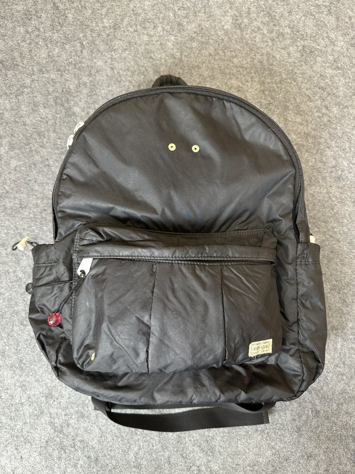 Porter Porter by Yoshida & Co. CUE Series black nylon backpack. Size ONE SIZE - 2 Thumbnail
