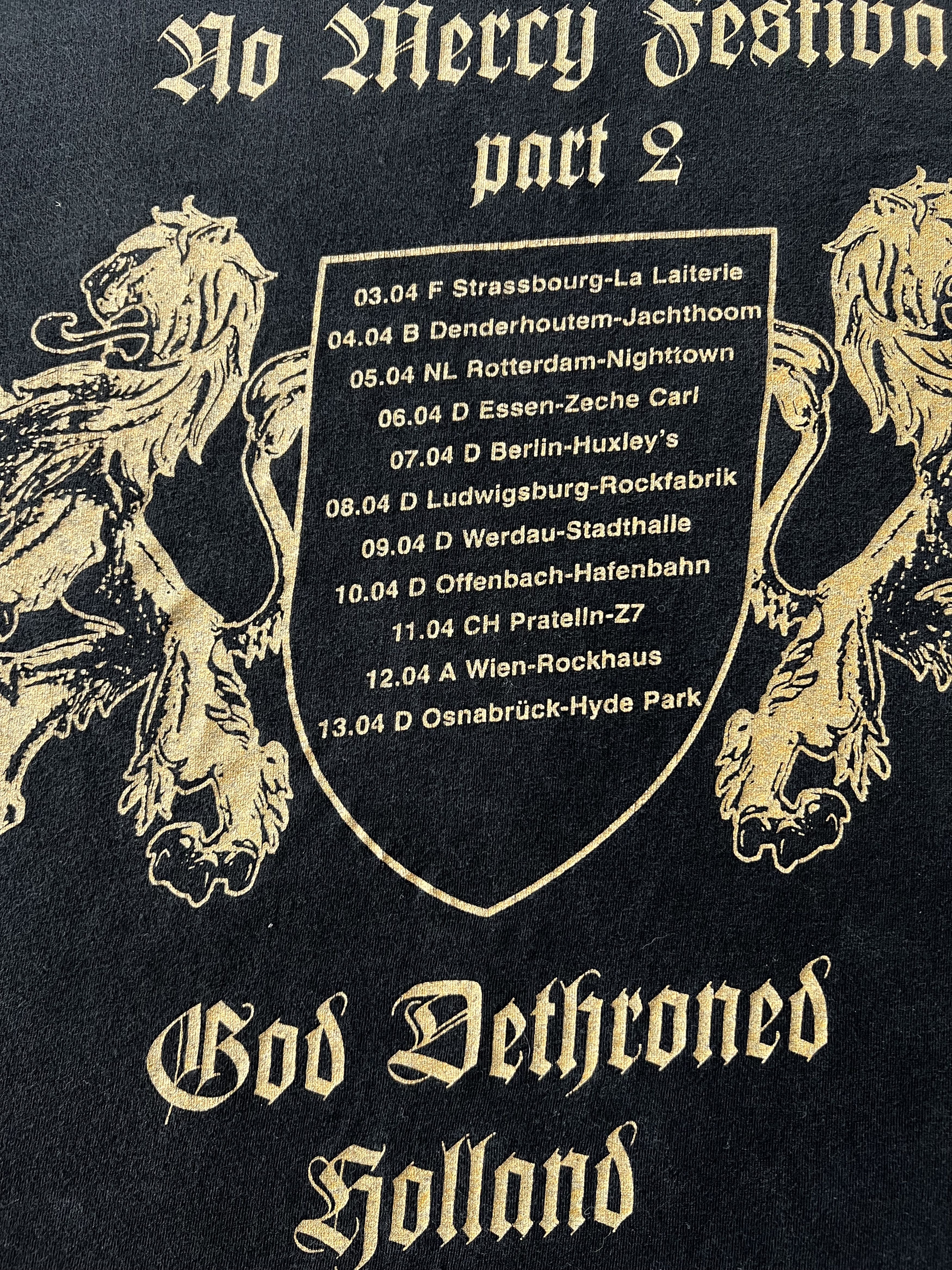 Band Tees Vintage 90s God Dethroned The Grand Grimoire Long Sleeve Size US XL / EU 56 / 4 - 19 Thumbnail
