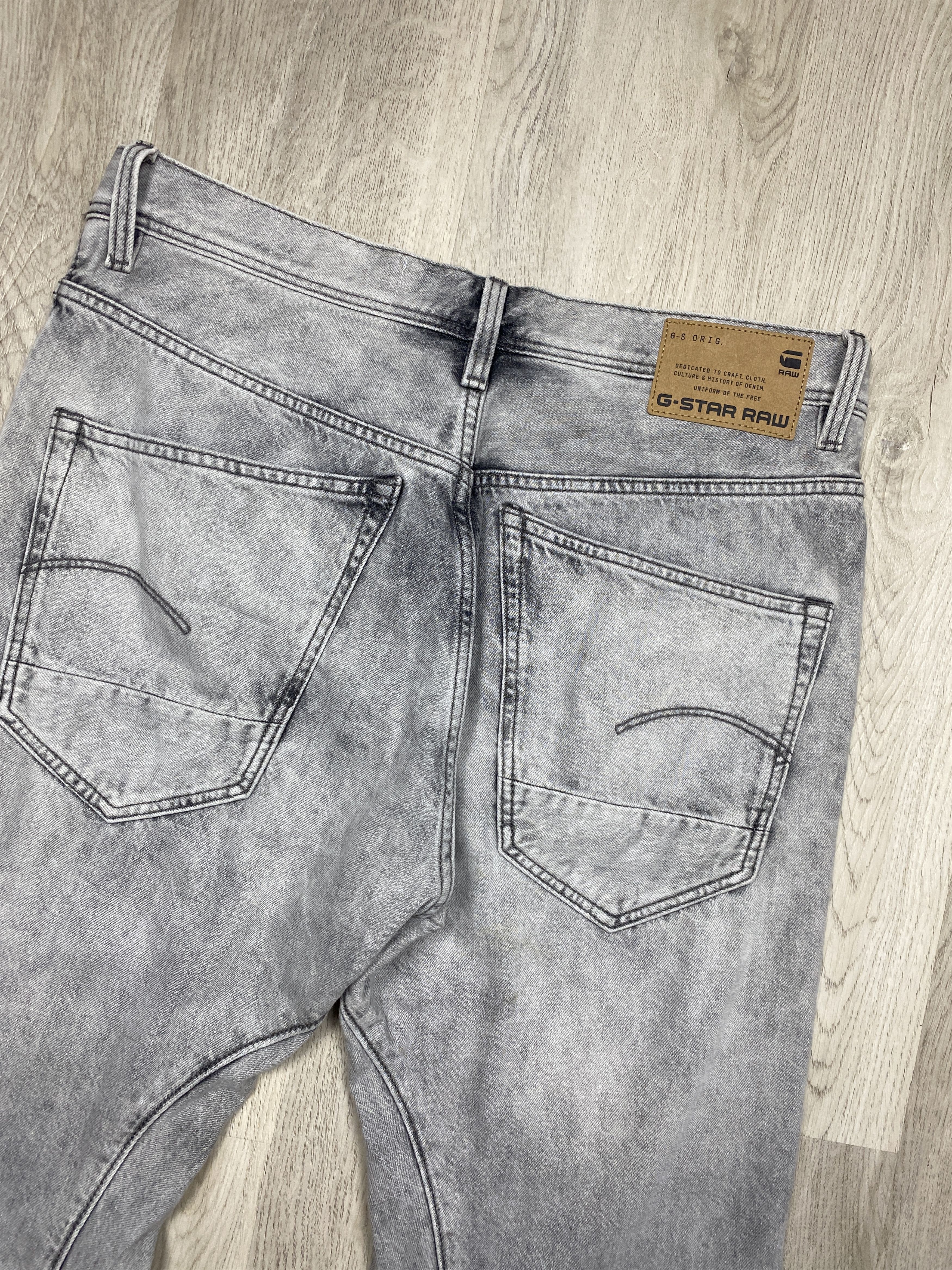 G-Star G Star Raw Vintage Mens Premium Denim Pants Jeans Size US 33 - 7 Thumbnail