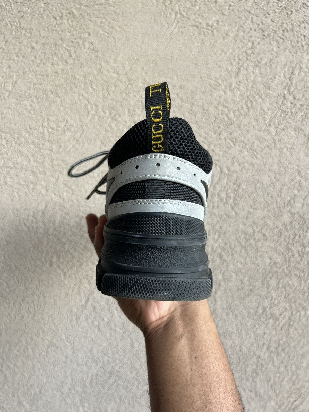 Gucci Gucci Flashtrek SEGA Reflective Grey Size US 9 / EU 42 - 10 Thumbnail
