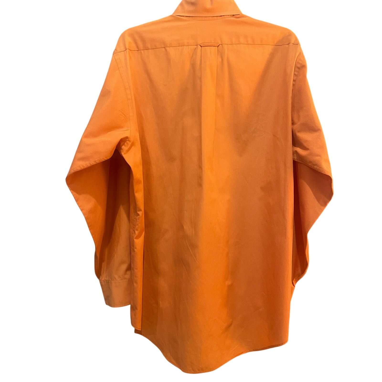 Izod IZOD Orange Button Down Shirt Large 16 34/35 Long Sleeve Size US L / EU 52-54 / 3 - 4 Thumbnail