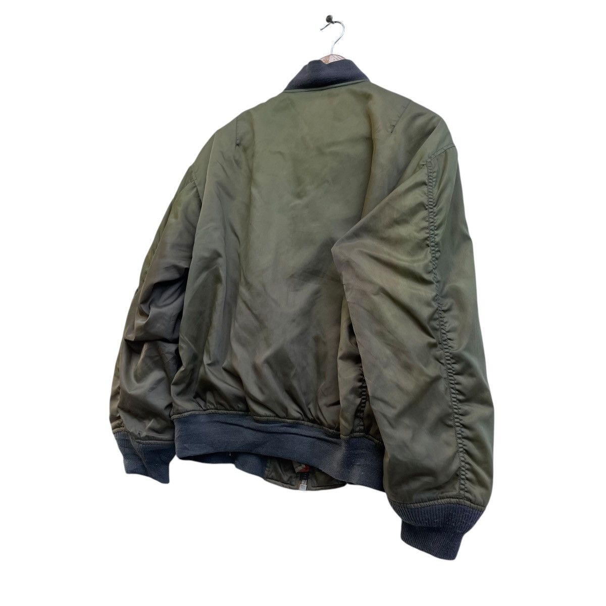Buzz Rickson's 💥Vintage Bayleaf Bomber Ma 1 Jacket Size Medium Size US M / EU 48-50 / 2 - 3 Thumbnail