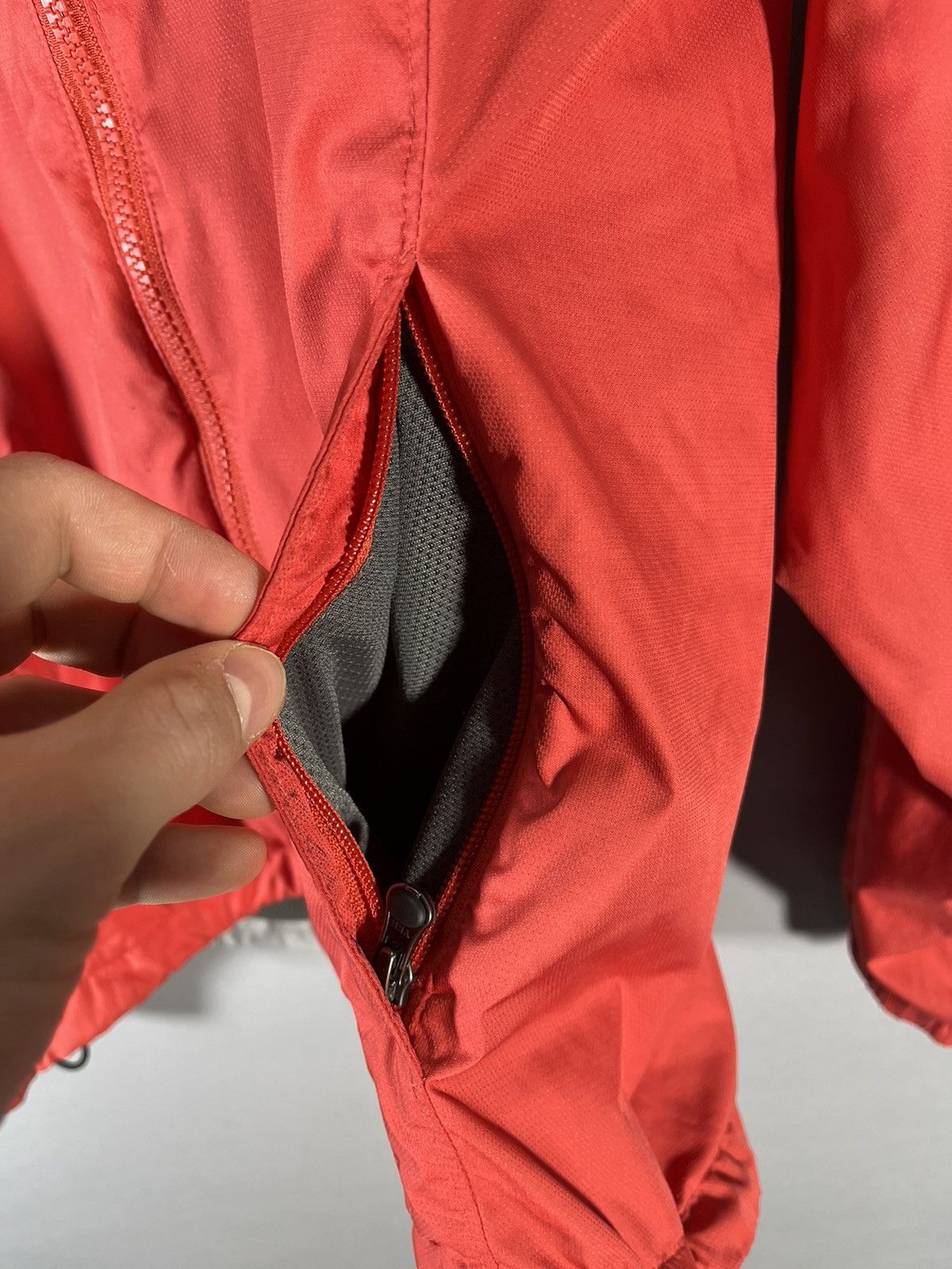 The North Face REI Raincoat Shell Gorpcore Goretex Red Size XS / US 0-2 / IT 36-38 - 9 Thumbnail