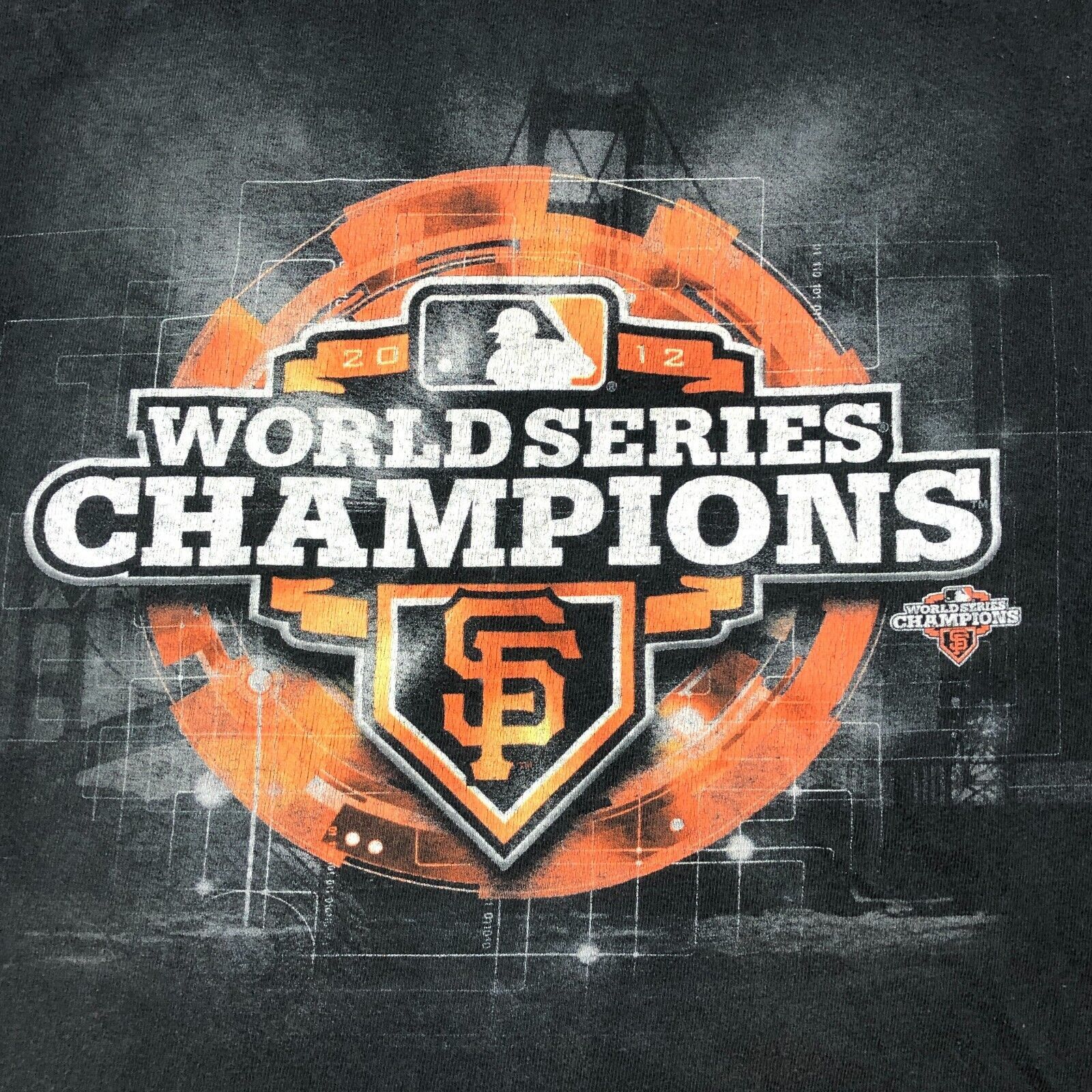 MLB × Vintage 2012 SF Giants World Series Champions MLB Tee Shirt Size XL Size US XL / EU 56 / 4 - 2 Thumbnail