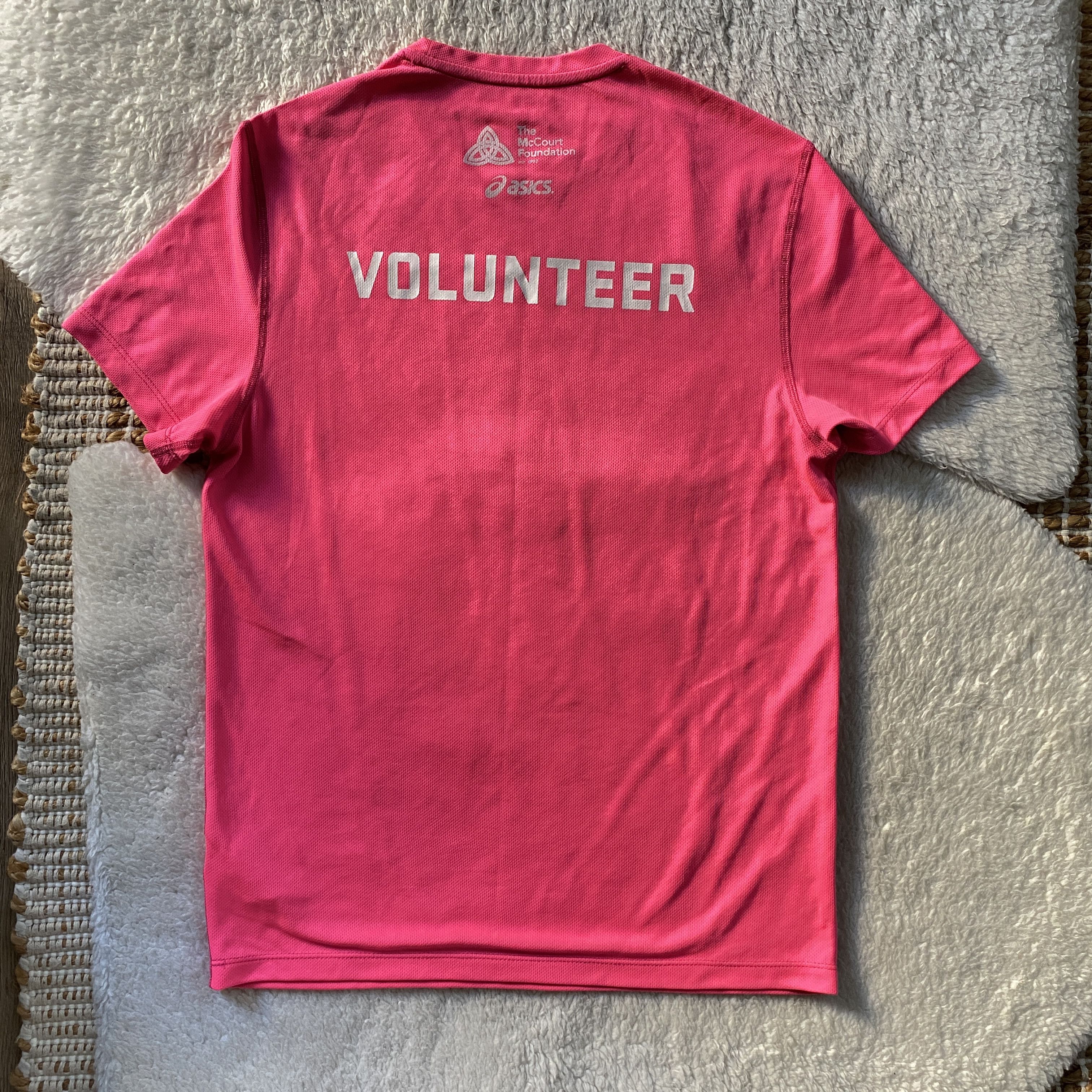 Asics ASICS Los Angeles Marathon Neon Pink Technical T-Shirt Size S / US 4 / IT 40 - 5 Thumbnail