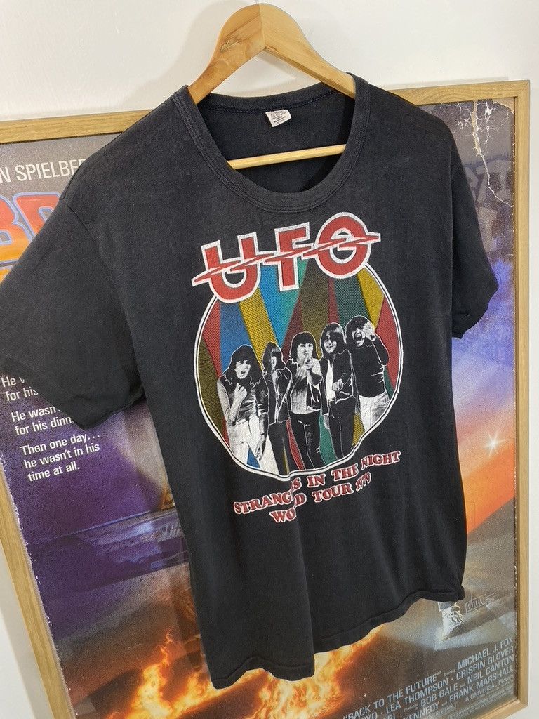 Band Tees × Vintage 1979 Vintage UFO Strangers In The Night World Tour Tee Size US L / EU 52-54 / 3 - 4 Thumbnail