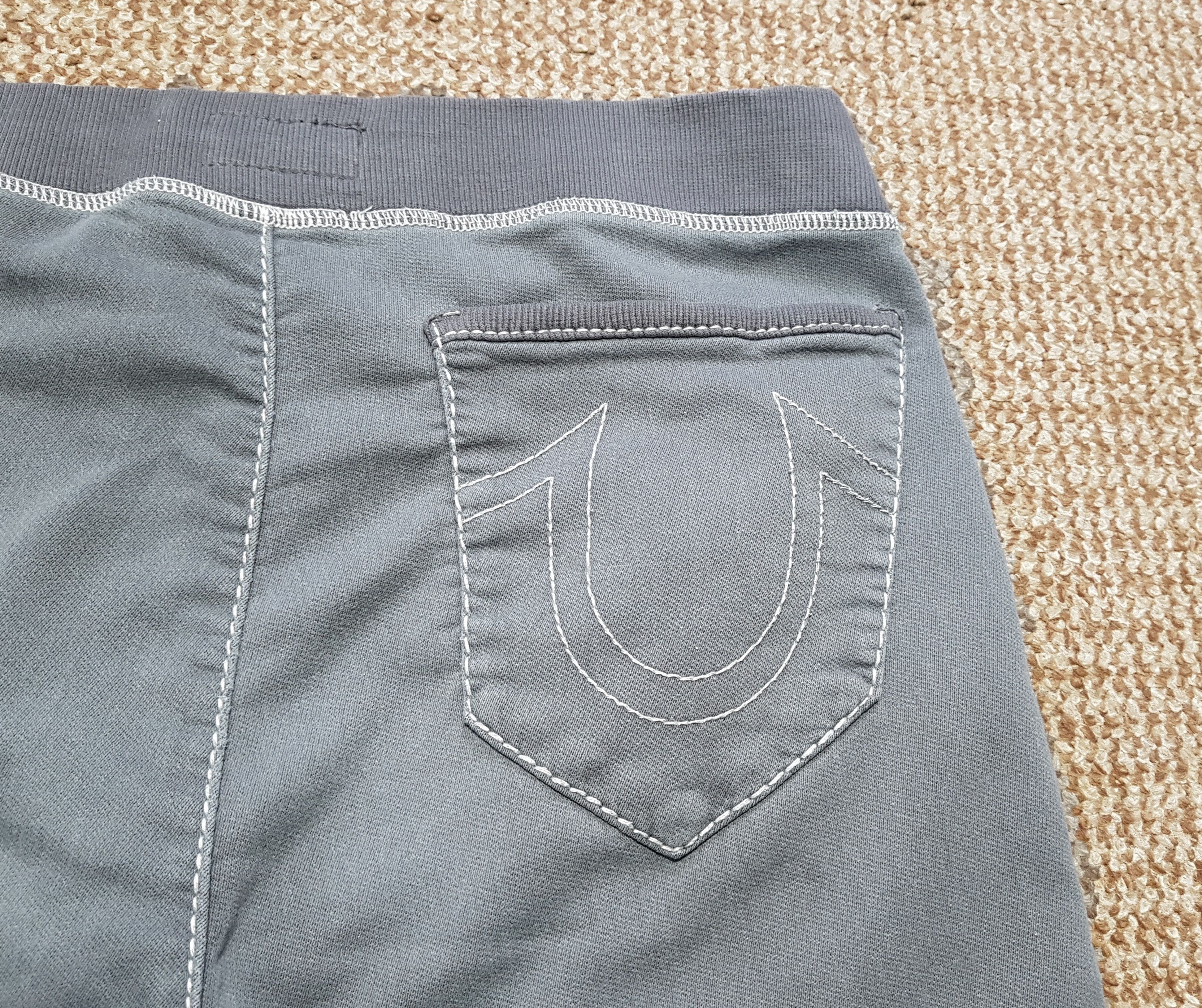 True Religion True Religion Distressed Wide Leg Sweatpants sz L Size US 34 / EU 50 - 5 Thumbnail