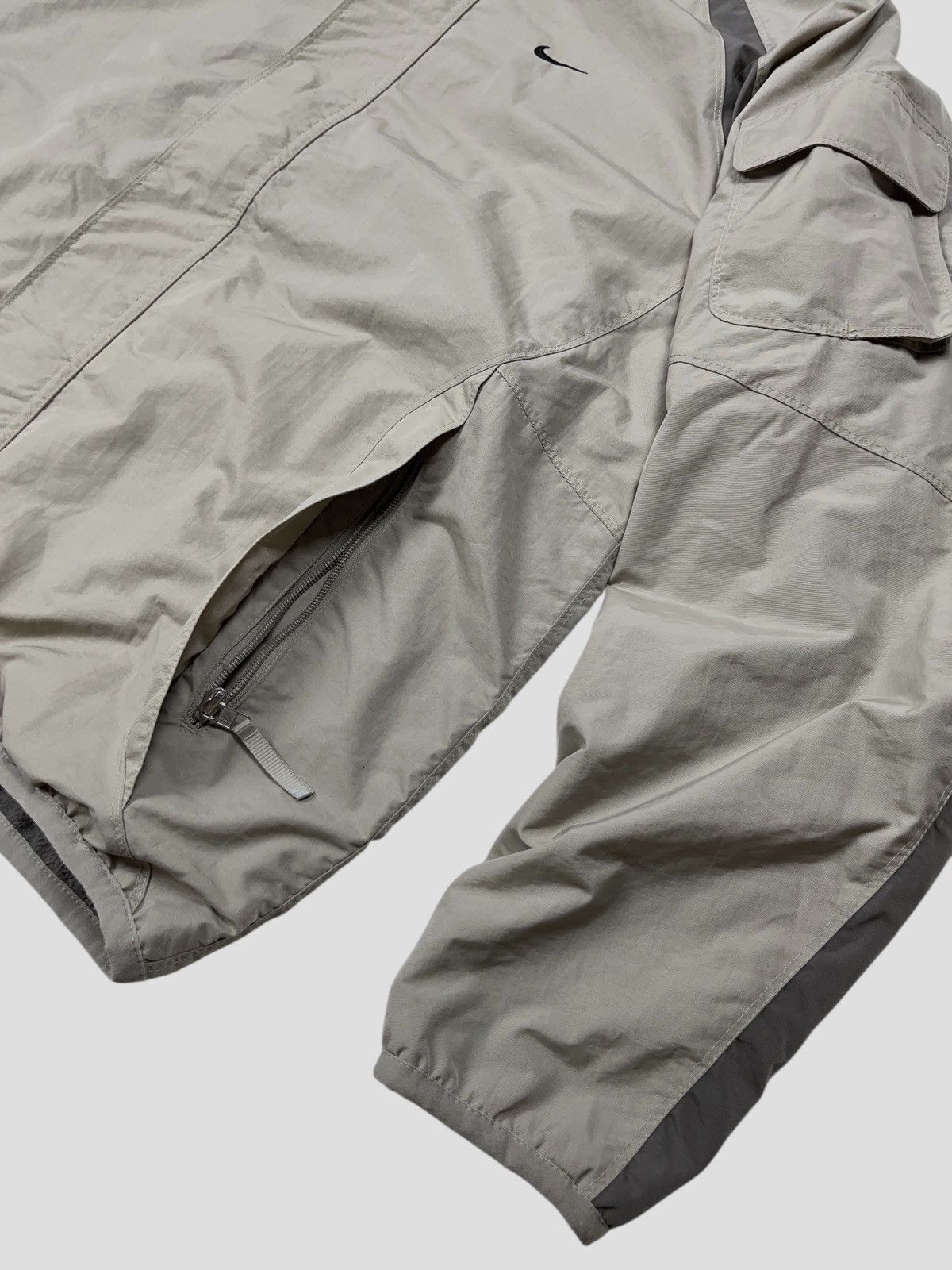 Nike Vintage y2k Nike Reversible Jacket Nylon/Fleece Size US L / EU 52-54 / 3 - 4 Thumbnail