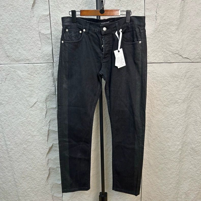 Alexander McQueen Alexander McQueen Black Denim Jeans - dmc Size US 34 / EU 50 - 1 Thumbnail