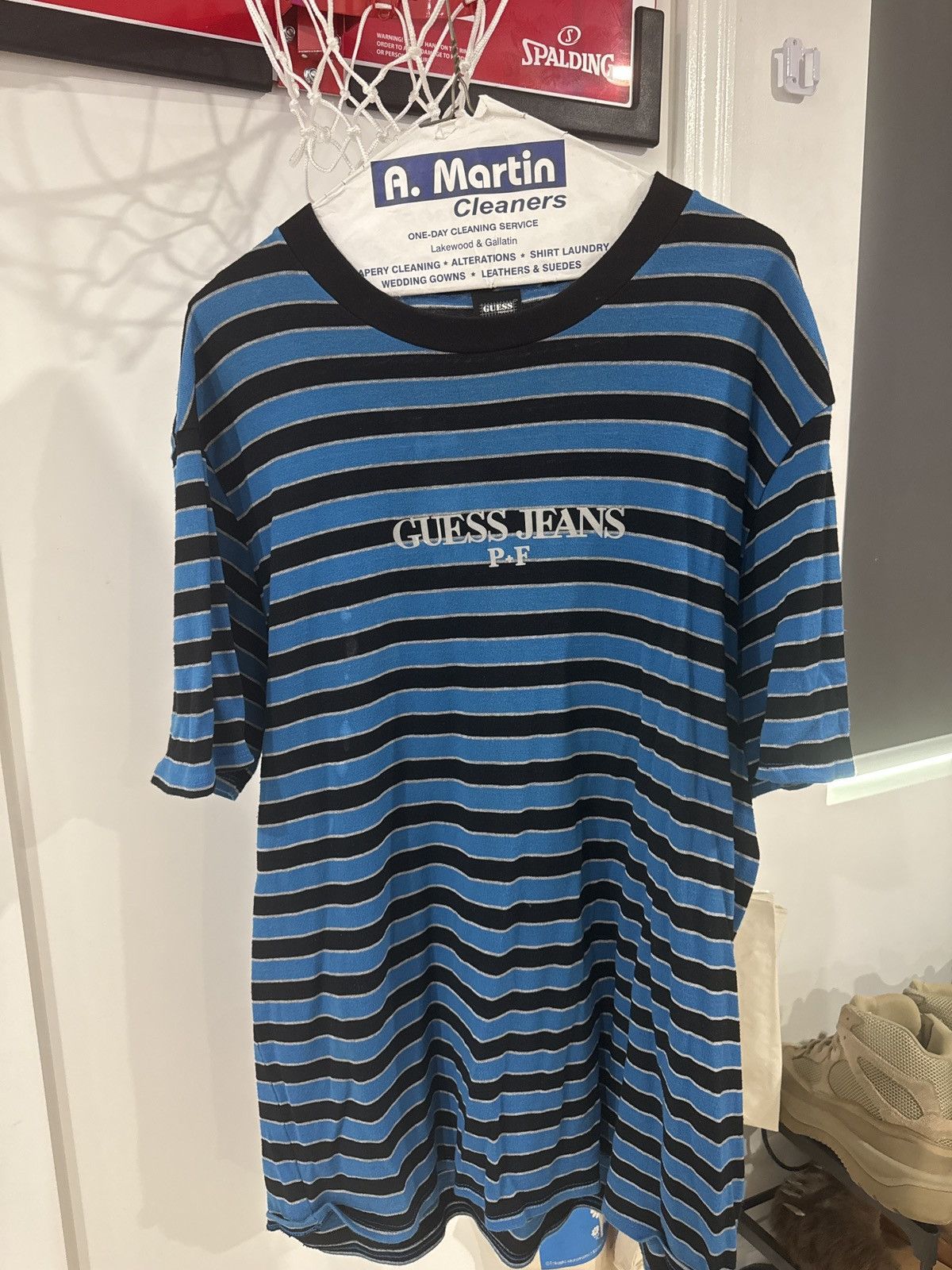 Guess × Places + Faces Guess Places + Faces Blue Tee Size US XL / EU 56 / 4 - 2 Thumbnail