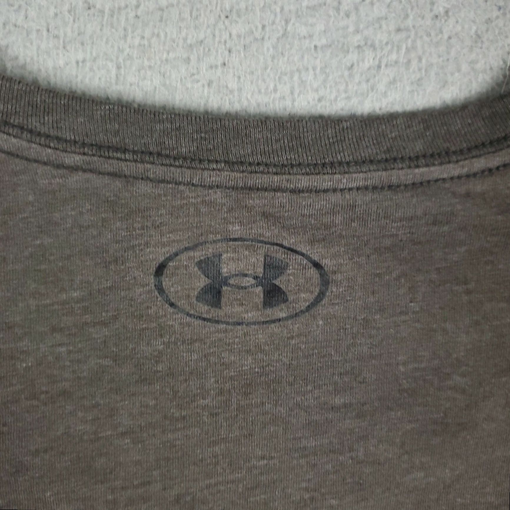 Under Armour Under Armour Heatgear Gray Short Sleeve T-Shirt Mens 2XL Regular Fit Sports Size US XXL / EU 58 / 5 - 3 Thumbnail