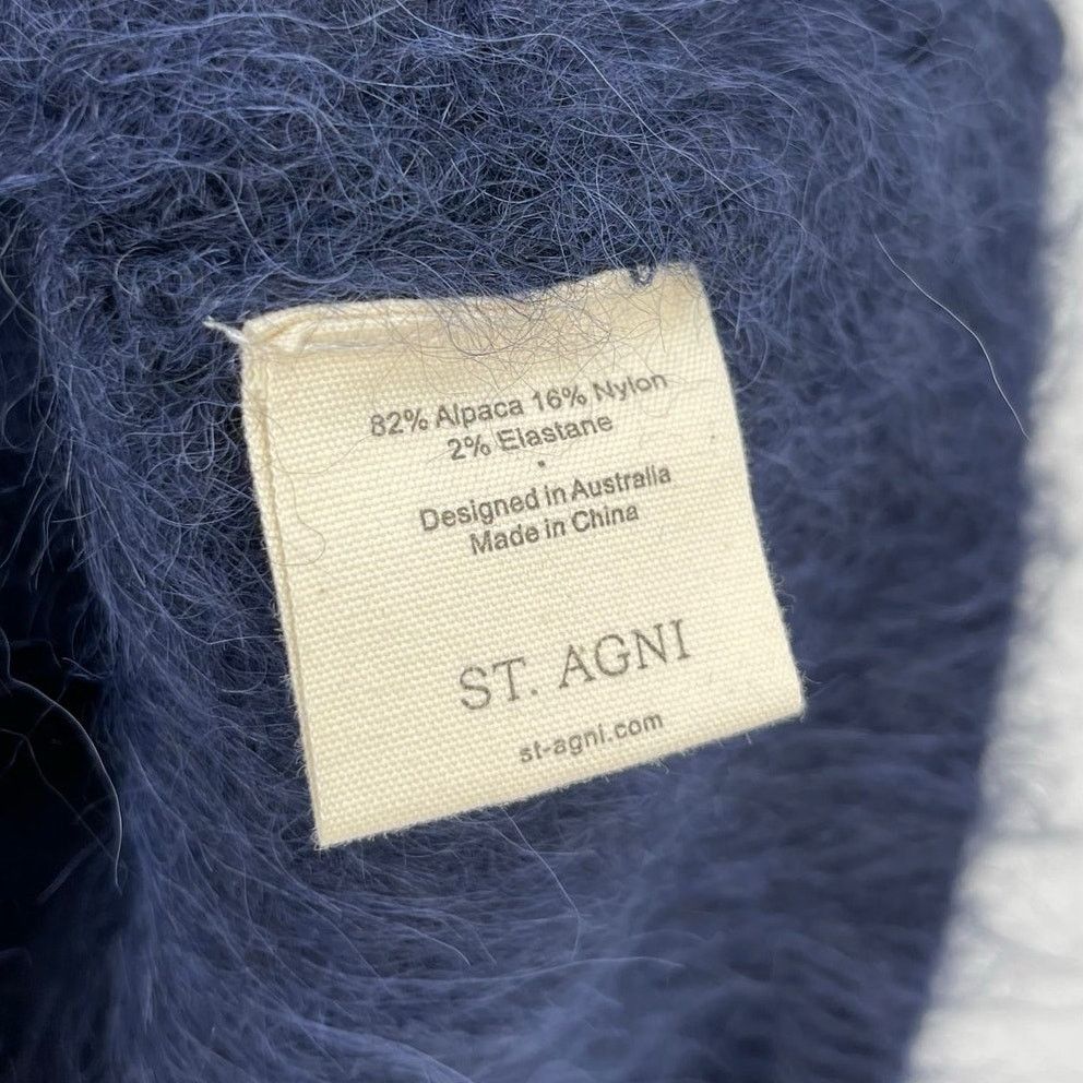 St. Agni St Agni | Alpaca Baby Tee In Midnight Blue S Size S / US 4 / IT 40 - 8 Thumbnail