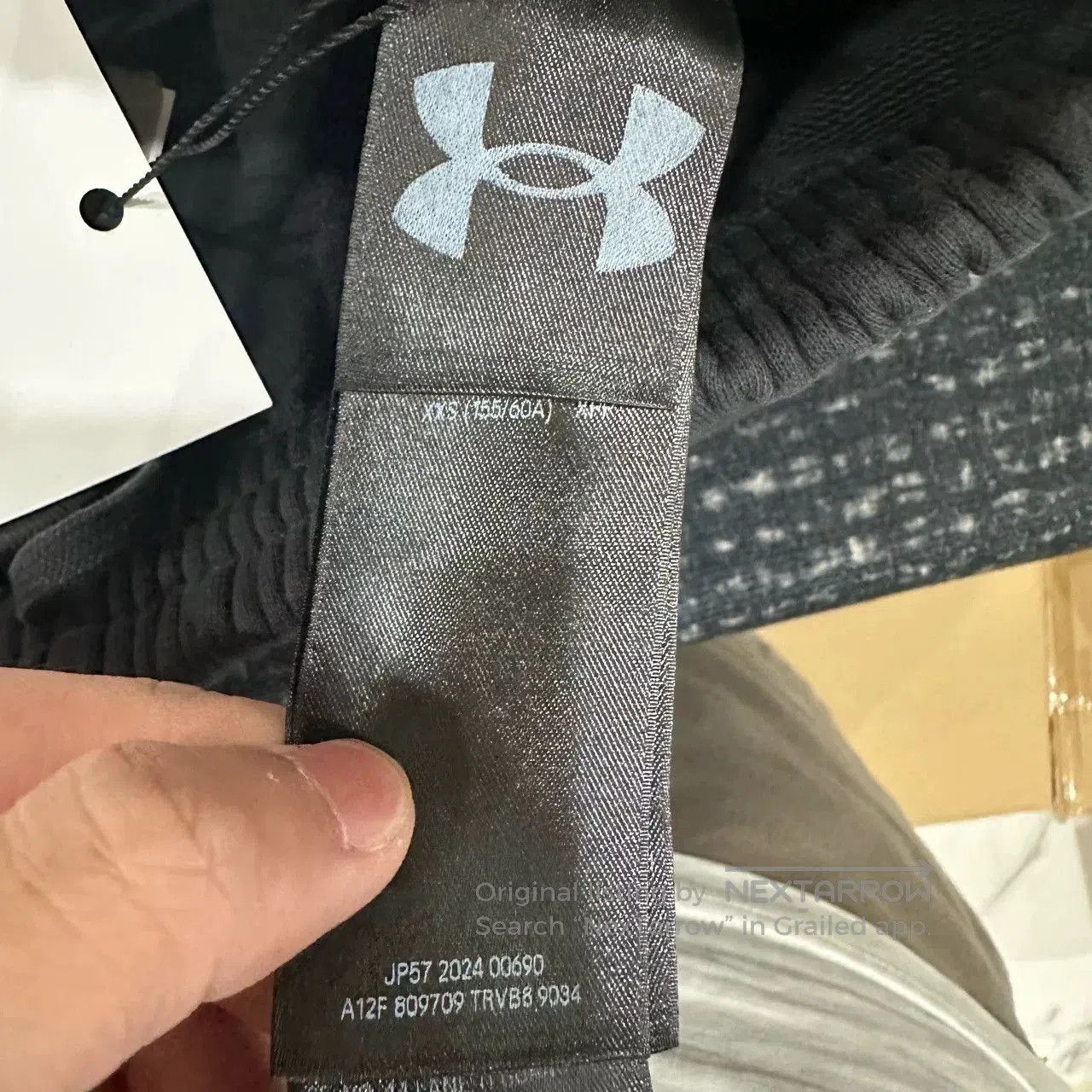 Balenciaga Balenciaga x Under Armour Embroidered Logo Wide-Leg Sweatpa Size 22" - 6 Thumbnail