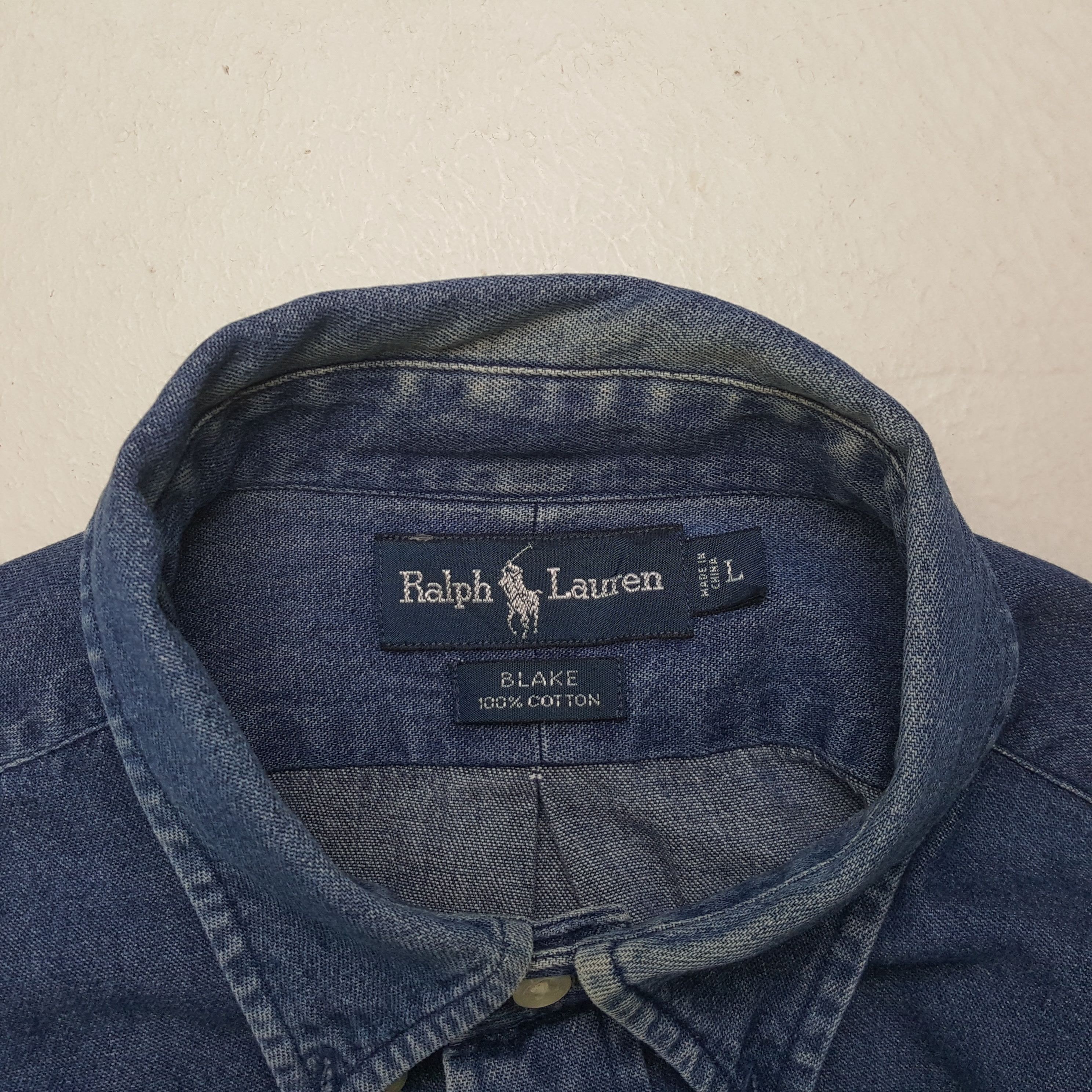 Ralph Lauren RALPH LAUREN Fashion Brand Small Logo Shirt 31 Size US XL / EU 56 / 4 - 4 Thumbnail