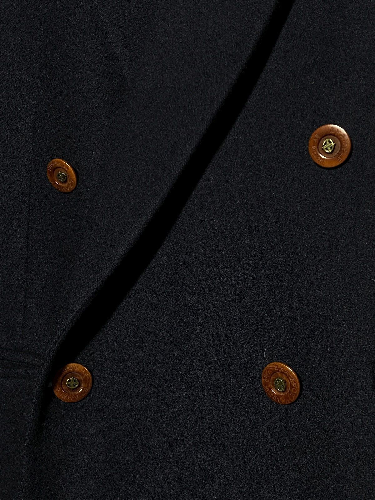 Missoni Missoni Example Double Breasted Blue Wool Blazer Size 50R - 6 Thumbnail
