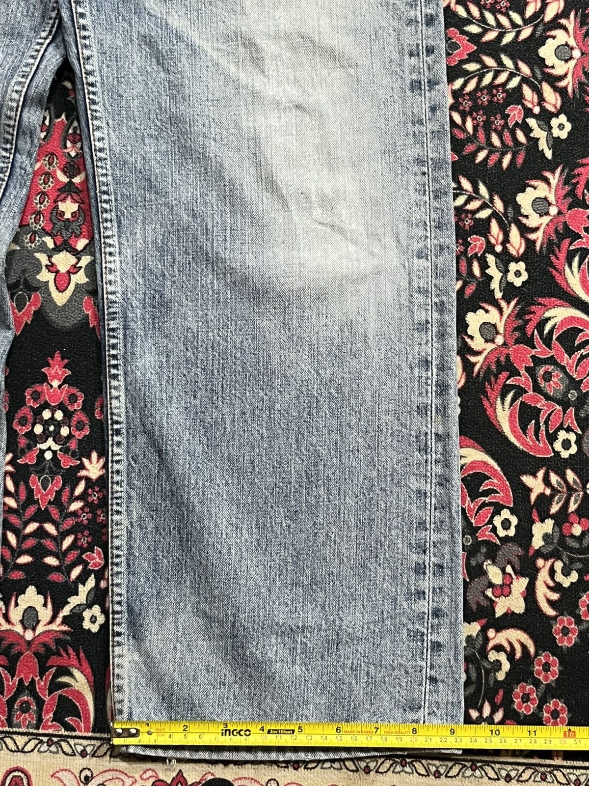 Levi's (33x34) Vintage Y2K Levi’s 503 Blue Washed Loose Cut Jeans Size US 33 - 16 Thumbnail