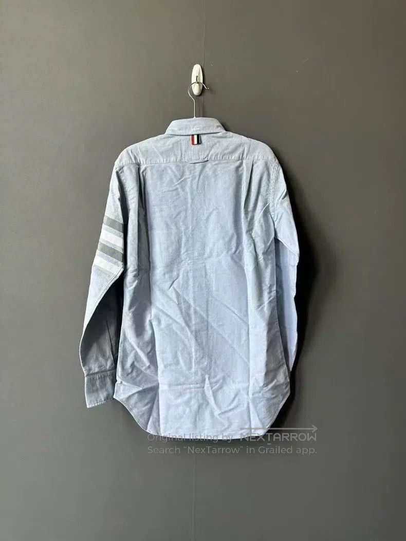 Thom Browne Thom Browne Blue Patch Pocket Shirt Size US S / EU 44-46 / 1 - 2 Thumbnail
