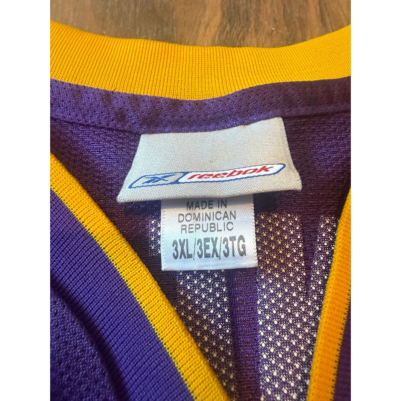 Reebok Los Angeles Lakers Purple Yellow Shaquille O'Neal Size 3XL Size US XXL / EU 58 / 5 - 3 Thumbnail