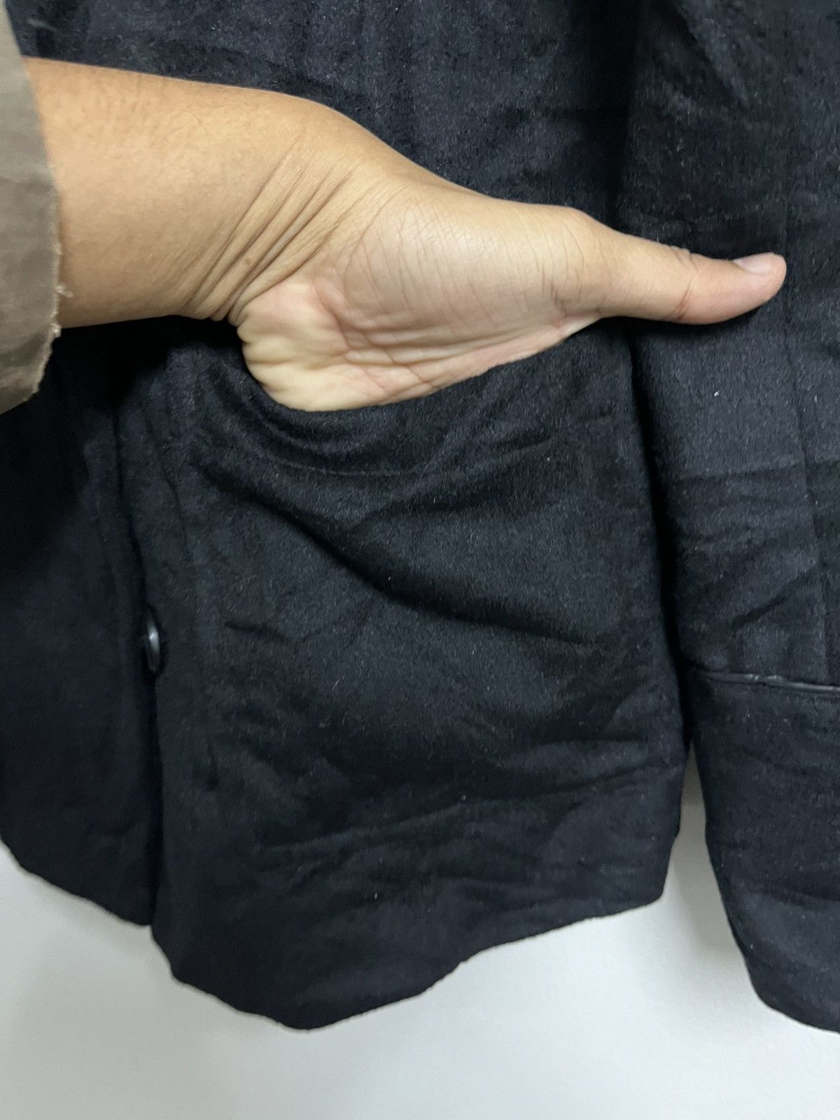 RAGEBLUE 💥Japanese Brand RAGEBLUE Wool Black Jackets Size US S / EU 44-46 / 1 - 6 Thumbnail