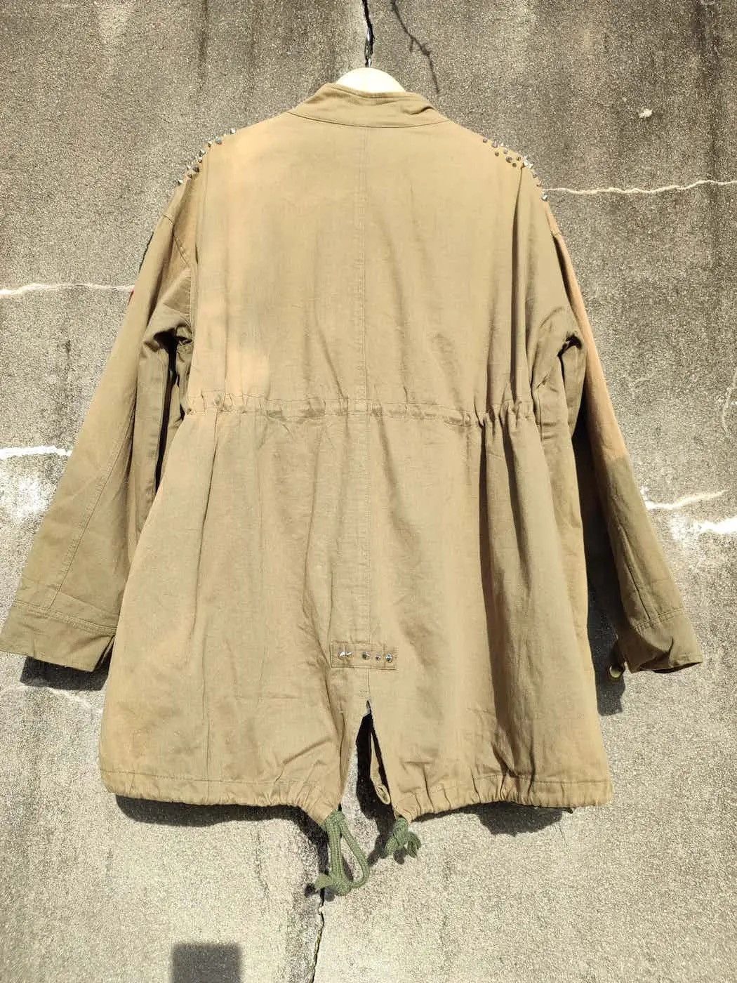 Seditionaries SCALE Studded Military Jacket w/ Rolling Stones Patch Size US L / EU 52-54 / 3 - 16 Thumbnail