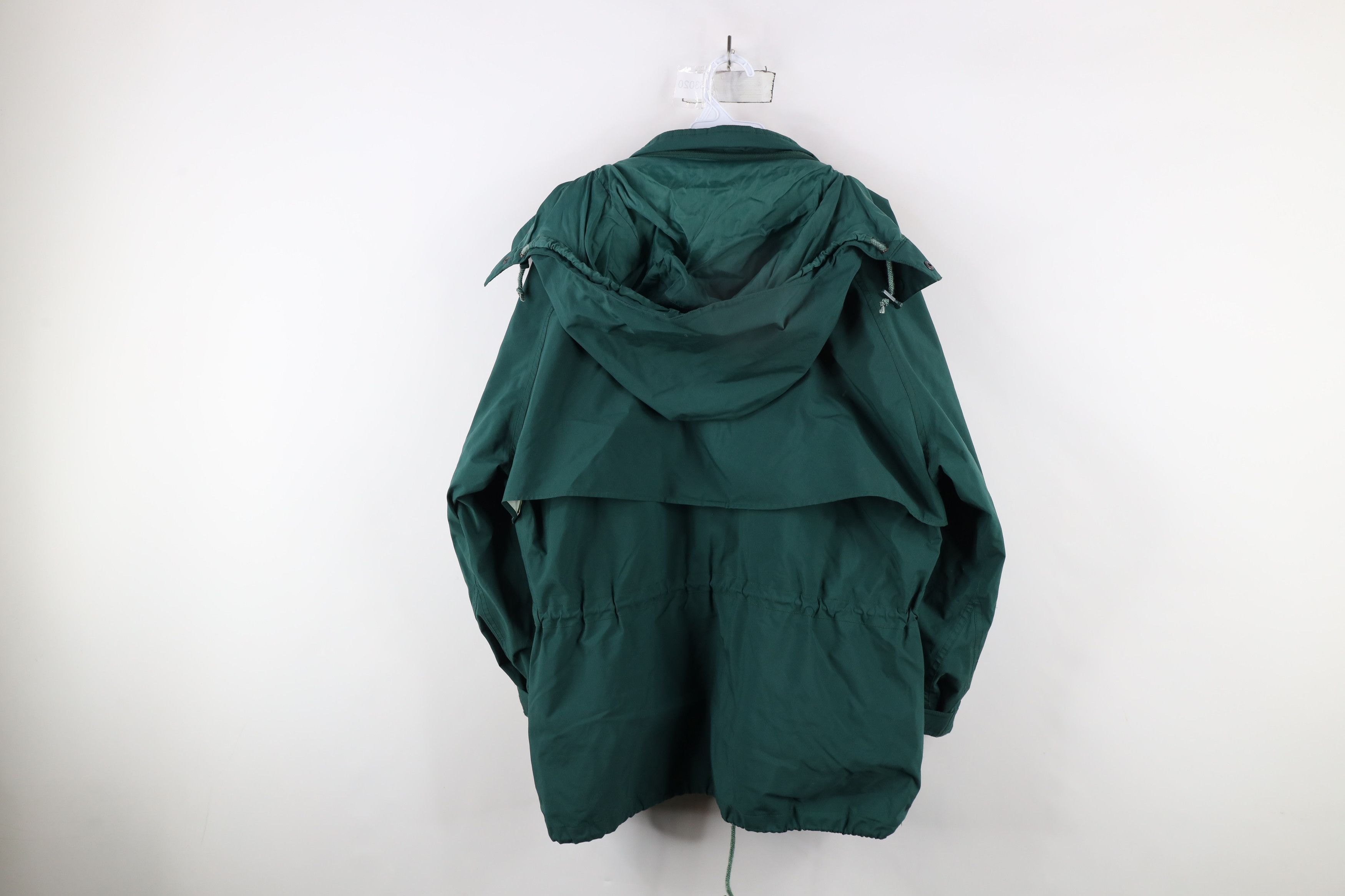 Eddie Bauer × Vintage Vintage 90s Eddie Bauer Waterproof Hooded Rain Jacket Size XL / US 12-14 / IT 48-50 - 17 Thumbnail