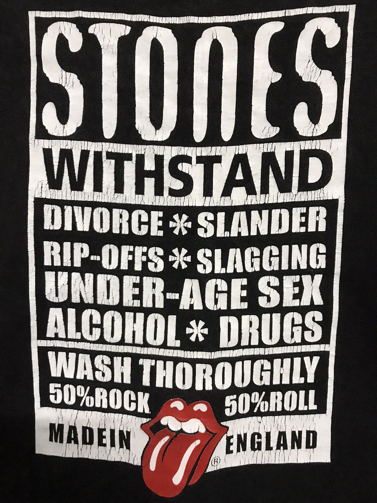 Band Tees × The Rolling Stones Bootleg The Rolling Stones Tess Size US S / EU 44-46 / 1 - 4 Thumbnail