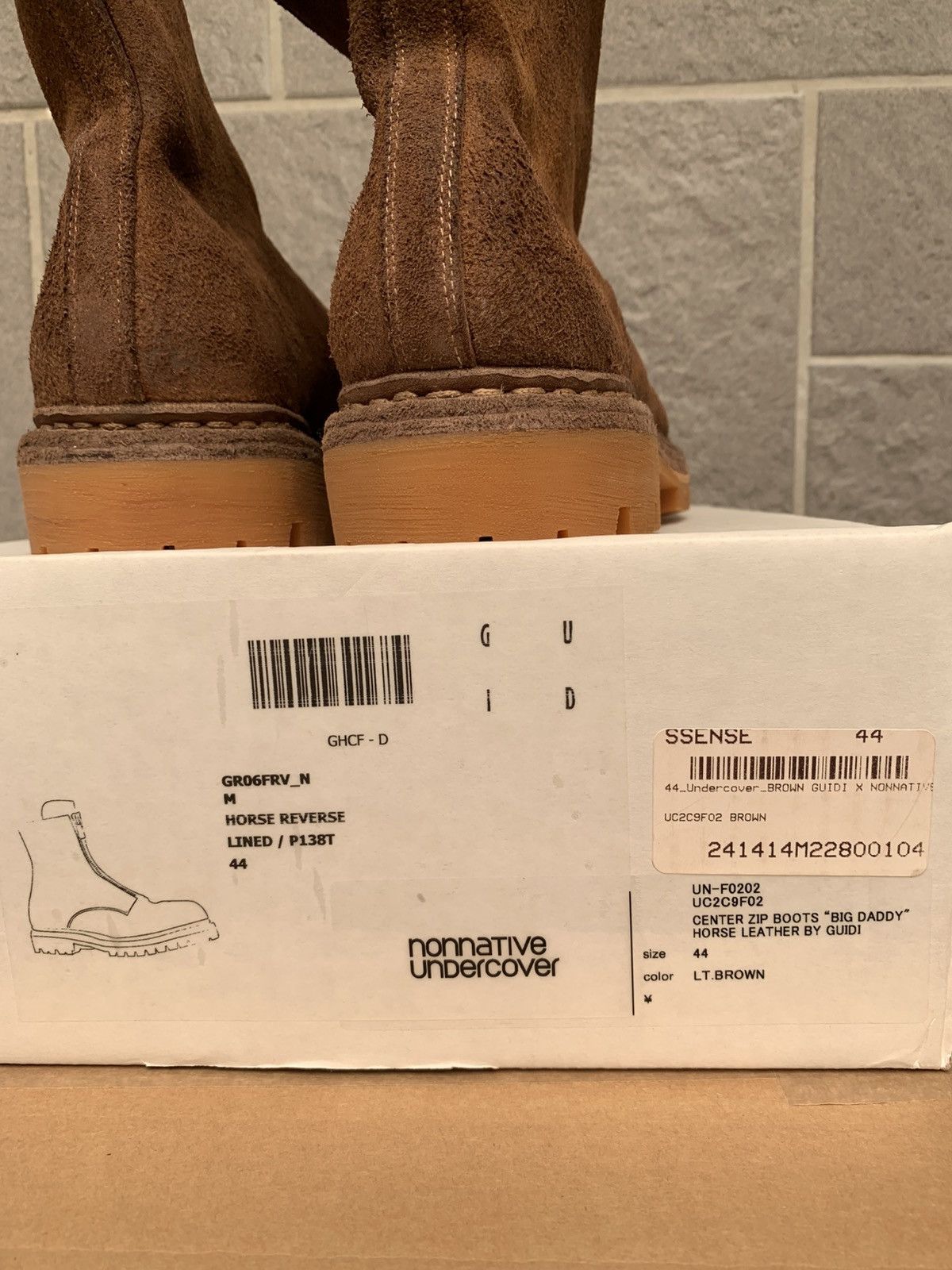 Guidi Guidi x Undercover x Nonnative GR06FRV_N Size US 11 / EU 44 - 11 Thumbnail