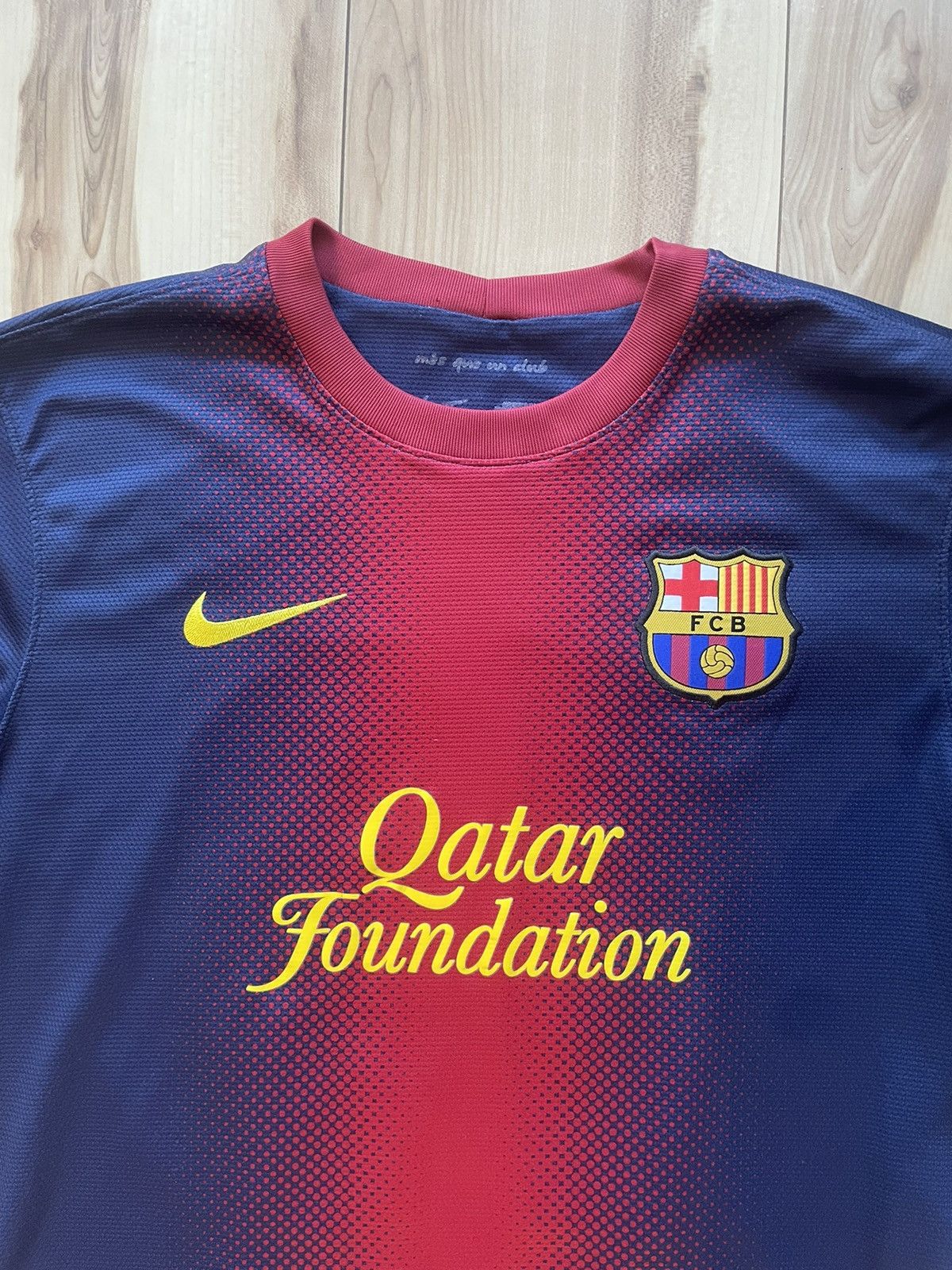 Nike T-Shirt Nike x Barcelona Prime Lionel Messi 2012-2013 Home Size US M / EU 48-50 / 2 - 6 Thumbnail