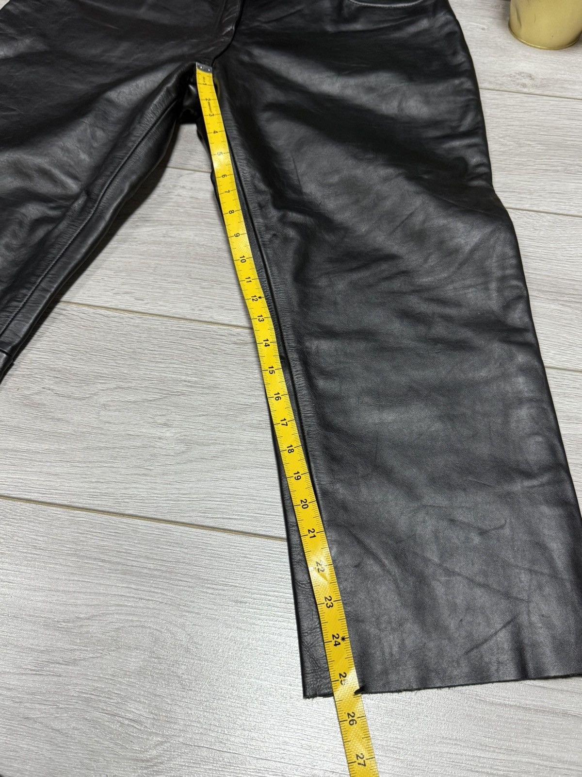 Belstaff Belstaff leather biker pants 37 waist size Size US 37 - 8 Thumbnail