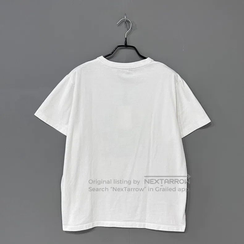 Loewe Loewe White logo mosaic short-sleeve T-shirt Size L / US 10 / IT 46 - 3 Thumbnail