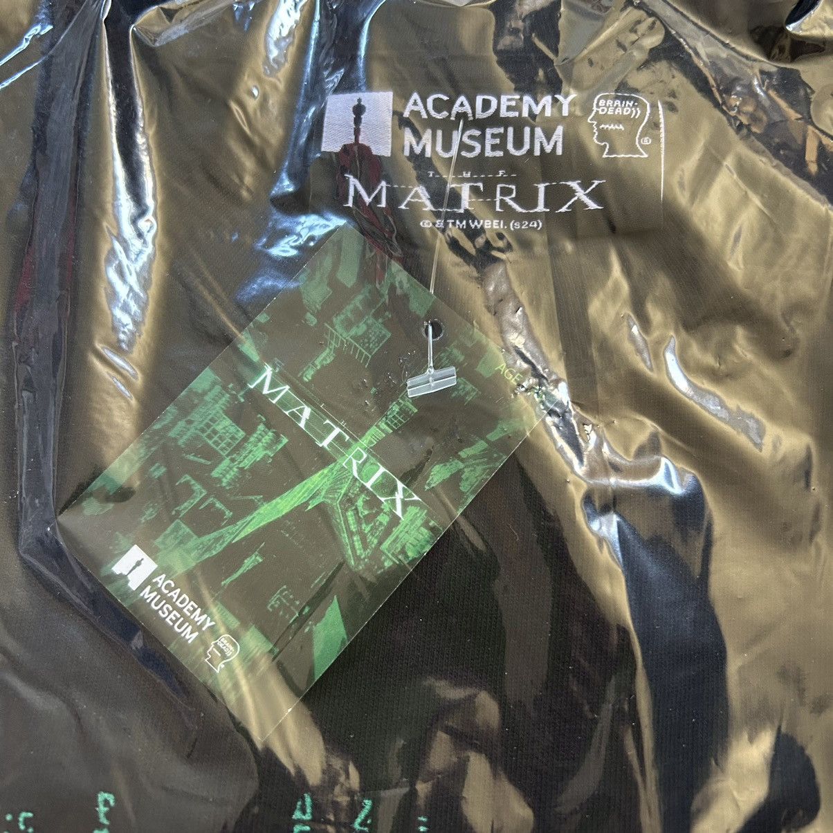 Brain Dead ACADEMY MUSEUM x THE MATRiX x BRAiN DEAD STUDiOS FAiRFAX TEE Size US L / EU 52-54 / 3 - 8 Thumbnail
