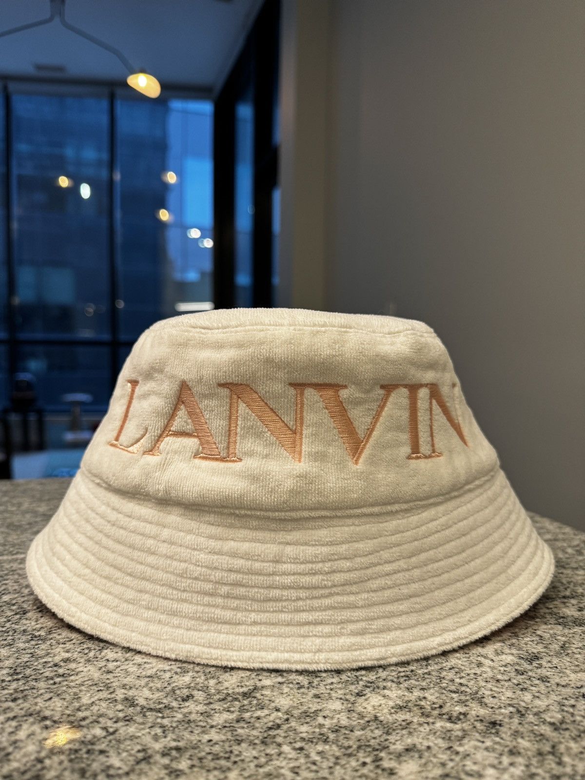 Lanvin NWT Lanvin Unisex Reversible Bucket Hat Size ONE SIZE - 2 Thumbnail